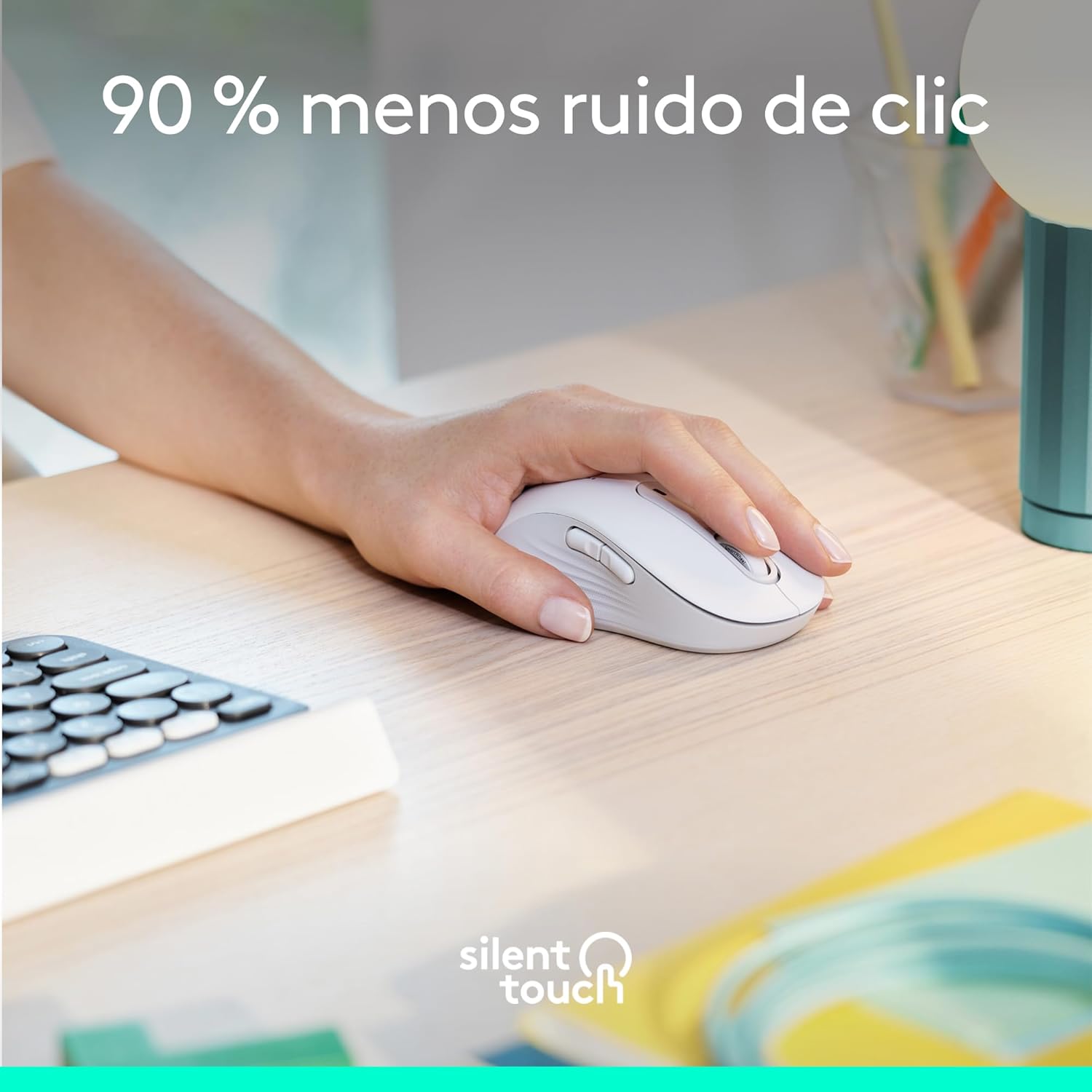 Thumbnail 5 de Logitech Signature M650 L Ratón inalámbrico left, manos grandes🖱