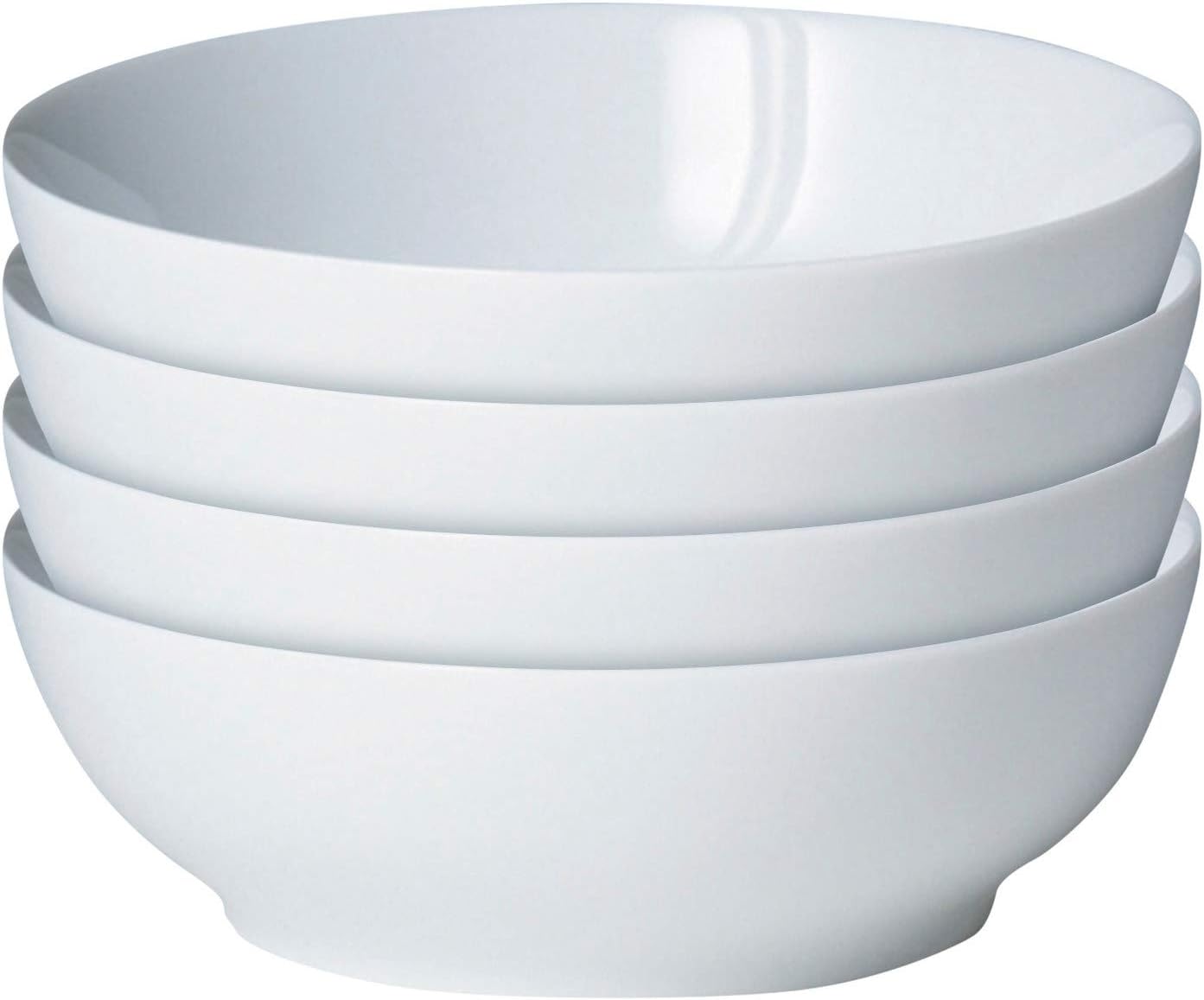 Thumbnail 6 de Denby White Porcelain Pasta Bowls 1.18L set of 4 🍽