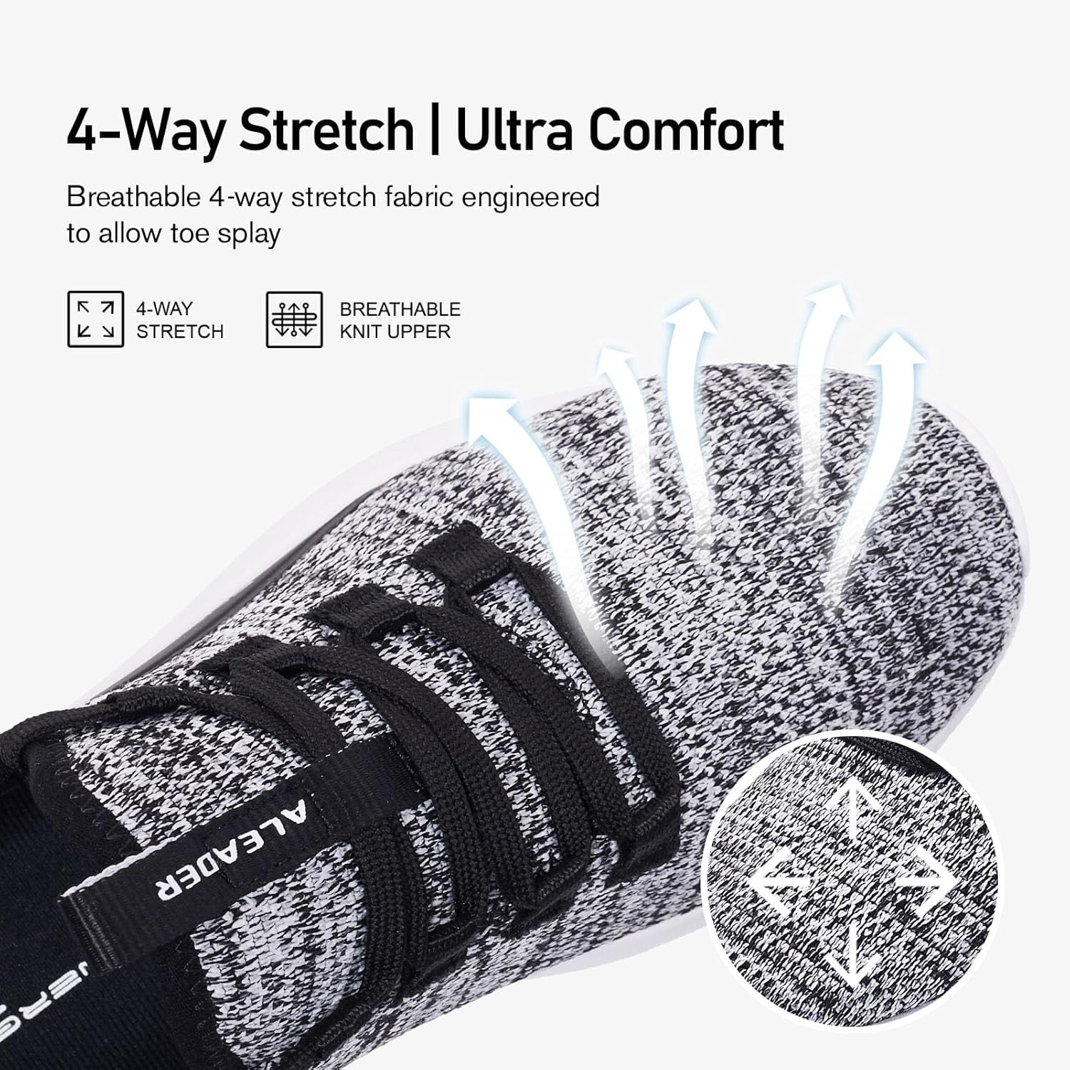 Thumbnail 1 de ALEADER Women's Energycloud Lightweight Slip On Walking Shoes