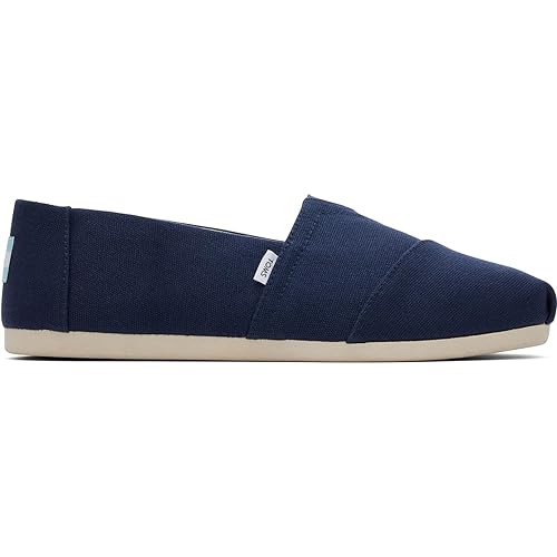 Detalle 2 de TOMS Classic Canvas Alpargata Shoes – Iconic Slip-On Comfort with Flexible Outsole