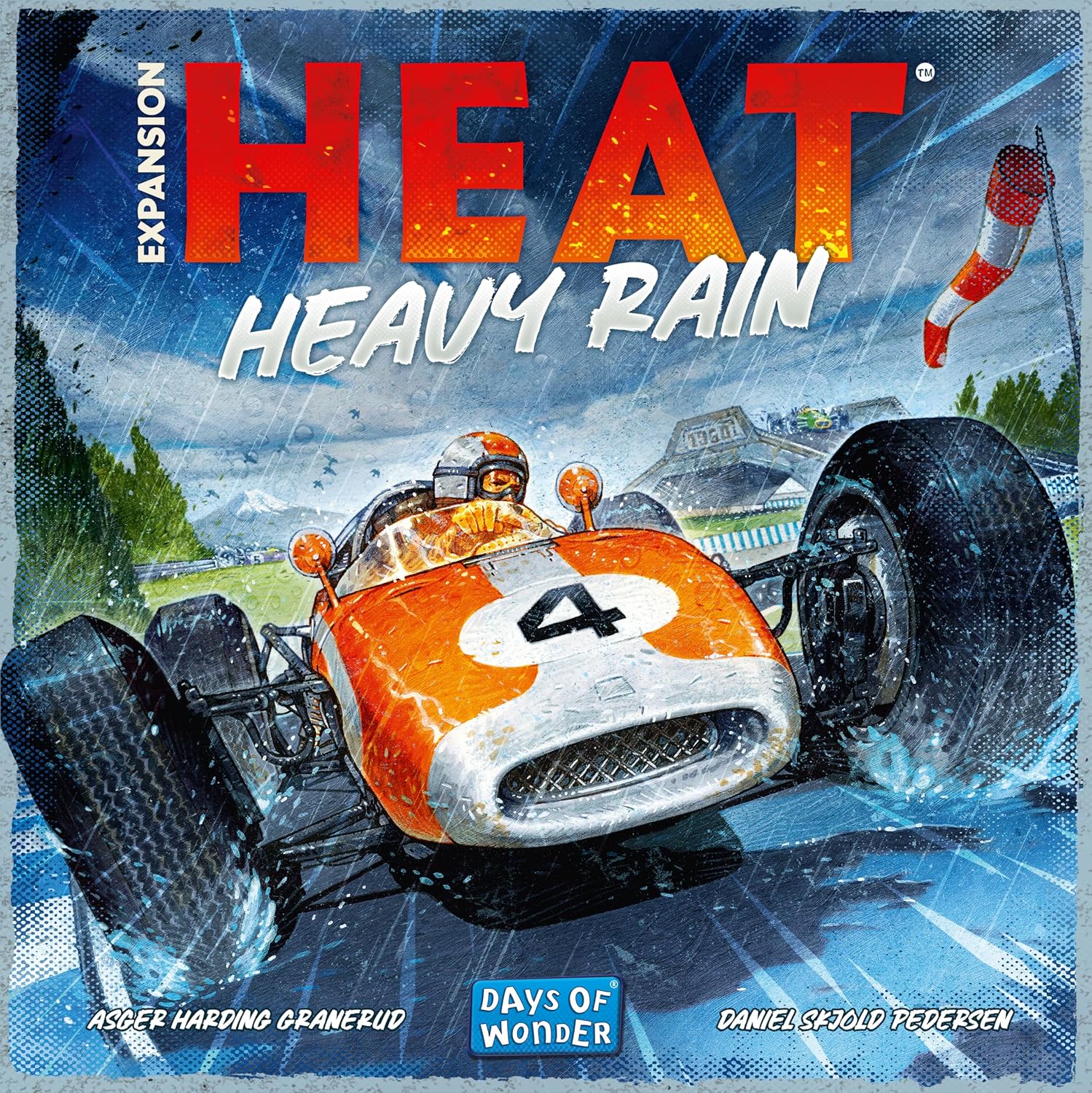 Detalle 2 de Asmodee Heat: Heavy Rain expansion 60m 🎲