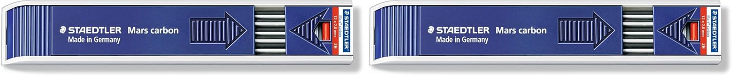 Thumbnail 4 de STAEDTLER 200-2H – Set di 12 mine per matita grafite, estuche