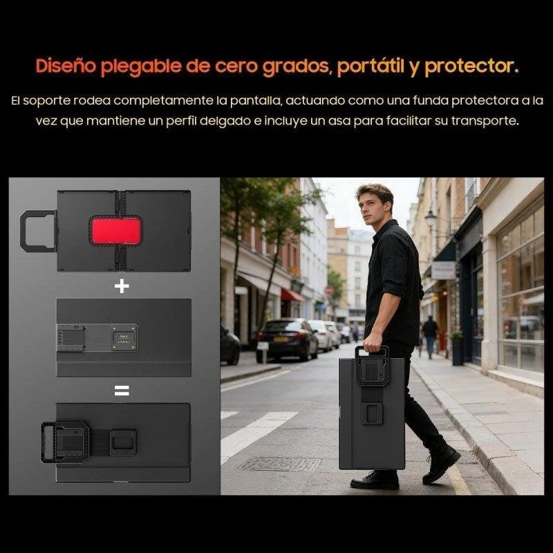 Detalle de Monitor Blackview Table 10 23,8" FullHD IPS 100 Hz (Altavoz, USB-C Carga Inversa) – ficha de compra