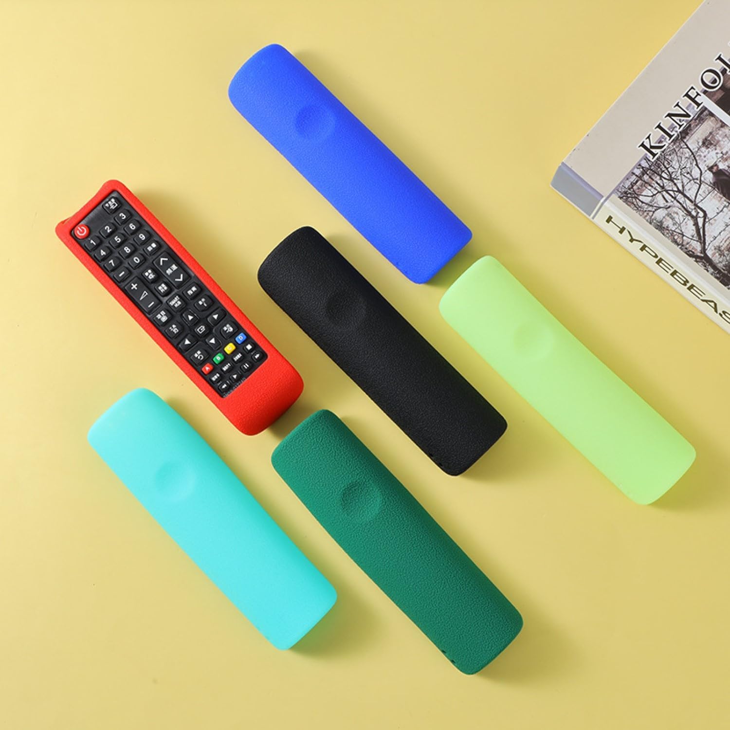 Detalle de Protective Silicone Remote Cover for Samsung TV Remotes (AA59-00741A / BN59-01175N / BN59-01315B)
