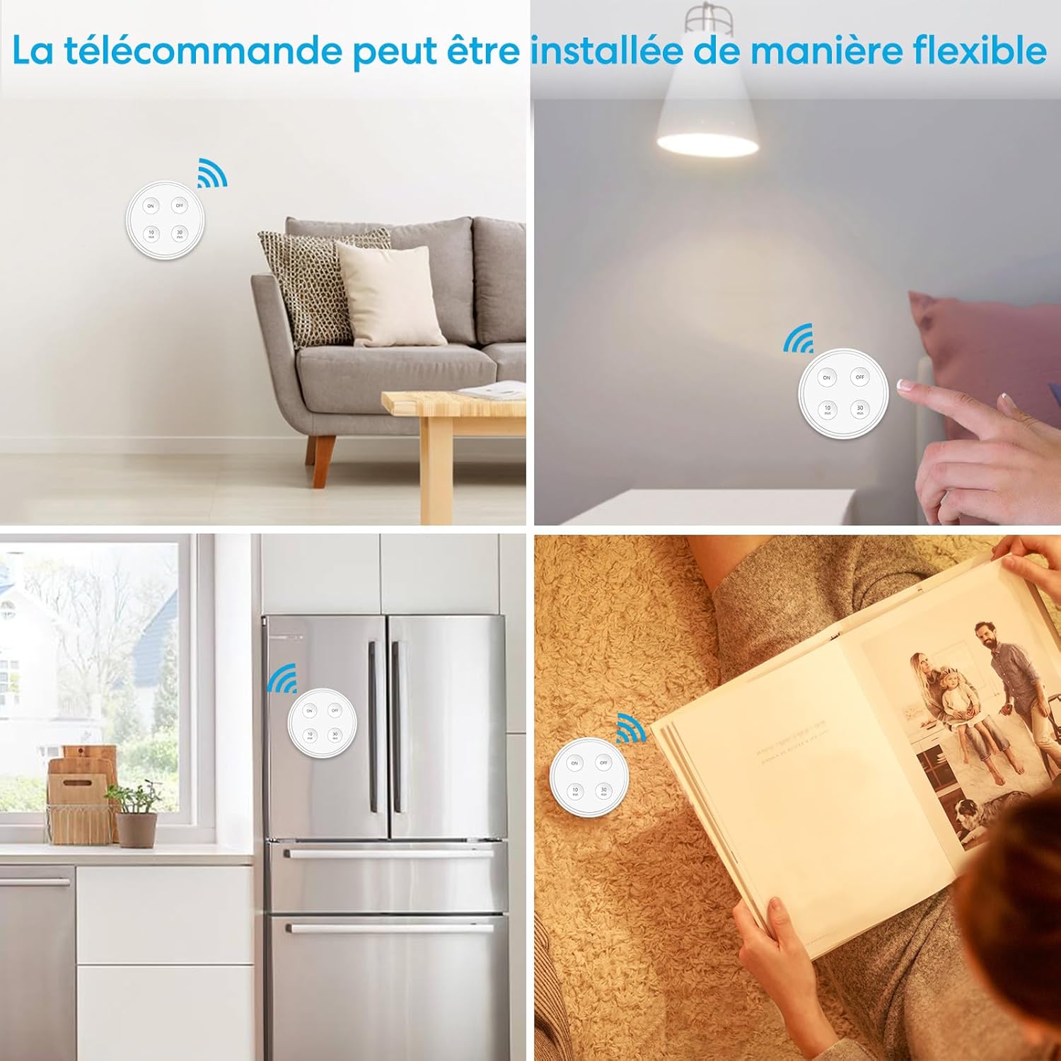 Detalle 2 de LoraTap Kit Interrupteur Sans Fil 2500W đ