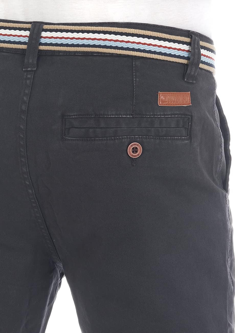 Thumbnail 5 de riverso Kurze Hosen Herren Chino Shorts mit Gürtel – Regular Fit, knielang