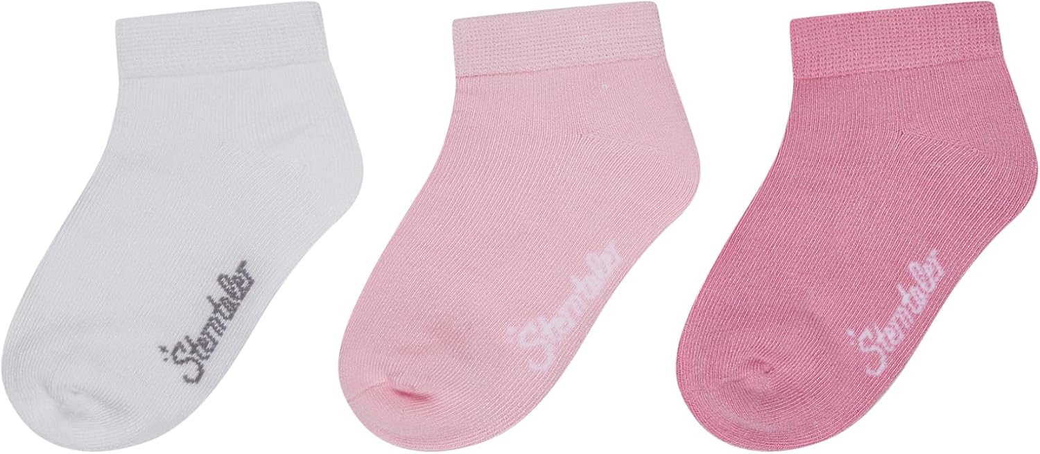 Thumbnail 5 de Sterntaler Sneaker Socken 3er Uni Lot de 3 paires de chaussettes sport unies pour bébé