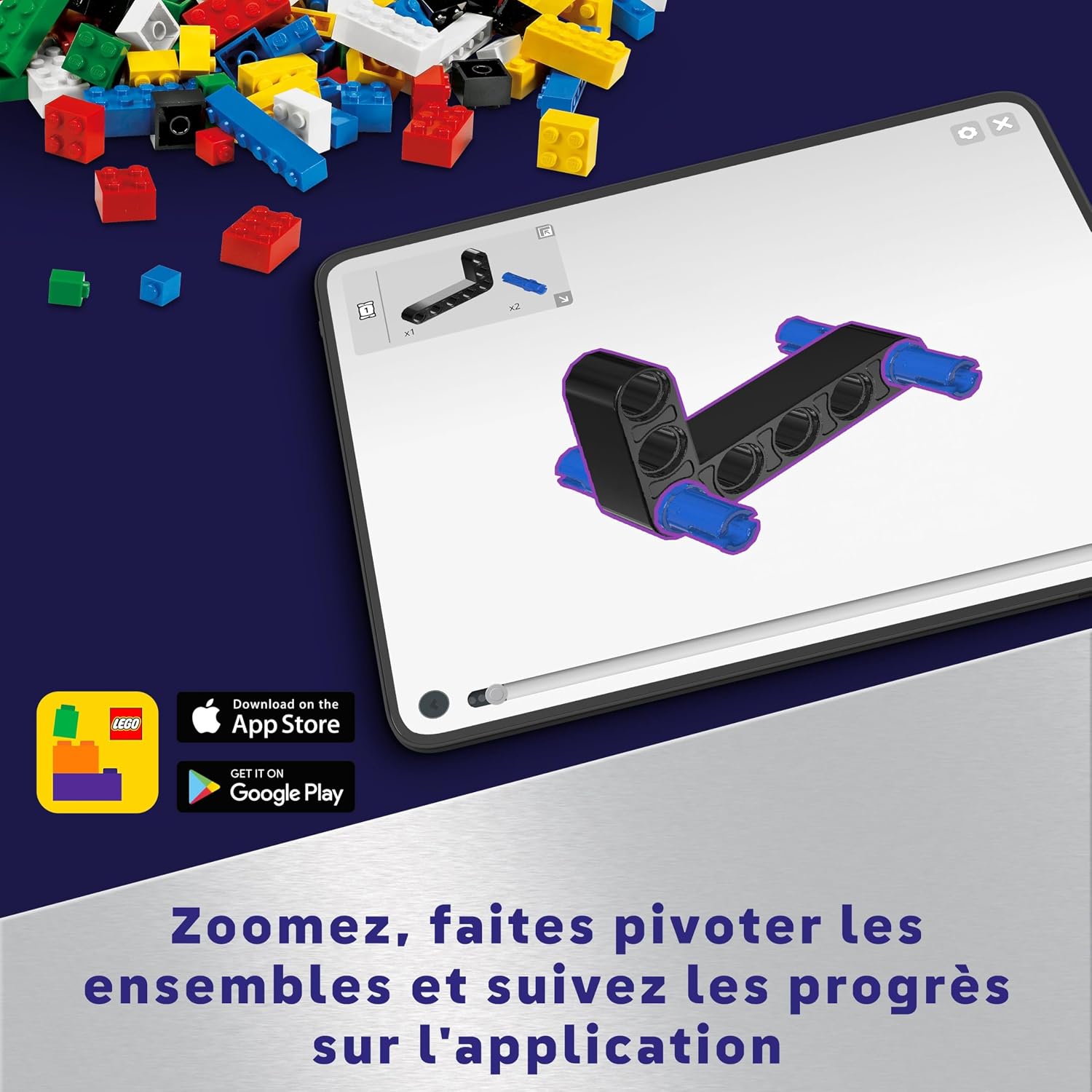 Thumbnail 5 de LEGO Technic 42179 Terre et Lune en orbite