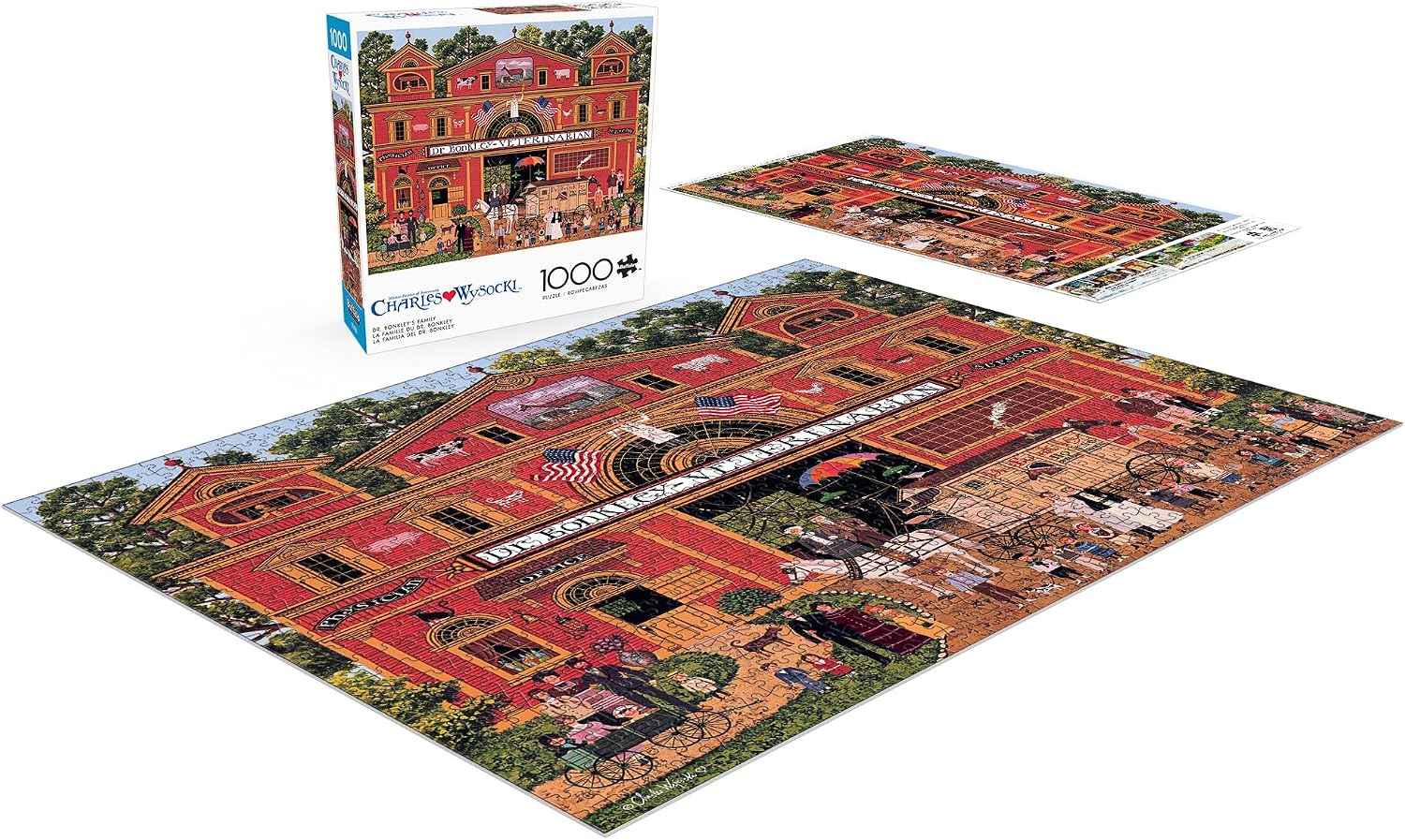 Detalle 2 de Buffalo Games 1000-piece jigsaw puzzle 🧩