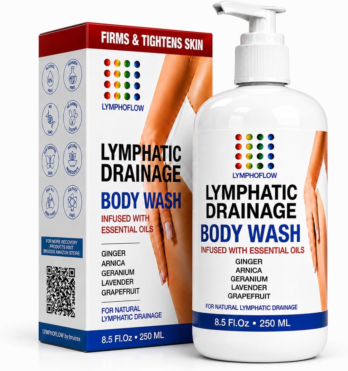 Detalle de Bruizex body wash, 8 oz
