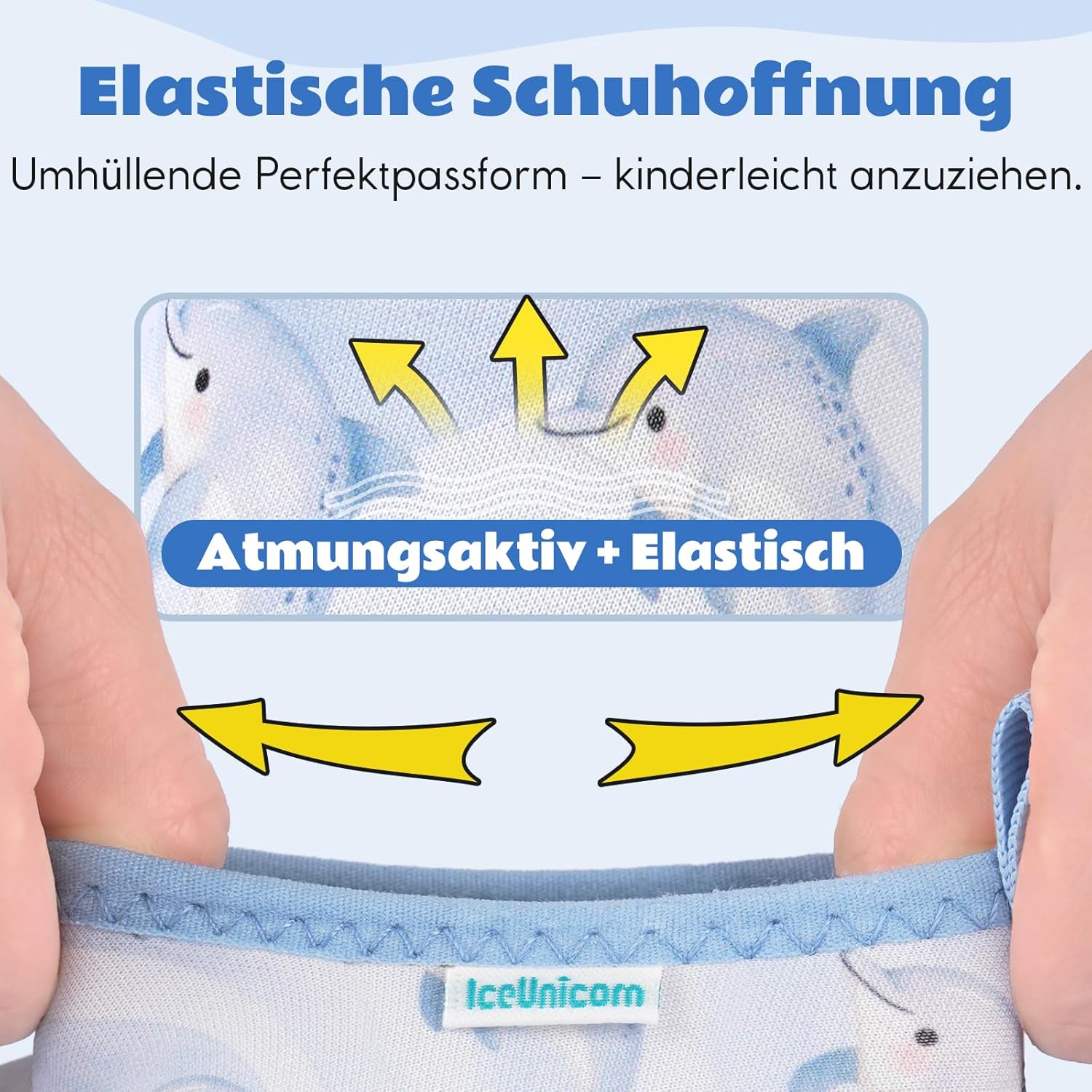 Thumbnail 3 de IceUnicorn Kinder-Strandschuhe: schnelltrocknende Badeschuhe mit rutschfester Gummisohle