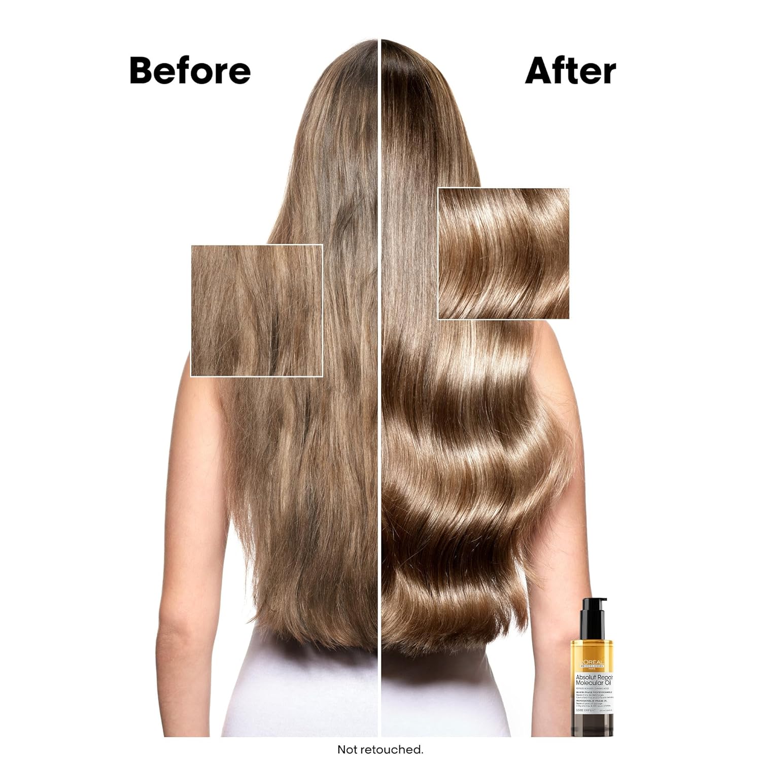 Thumbnail 2 de L’Oréal Professionnel Absolut Repair Molecular Bi-Phase Oil: Zwei-Phasen Haaröl für Glanz, Frizz-Kontrolle & Hitzeschutz