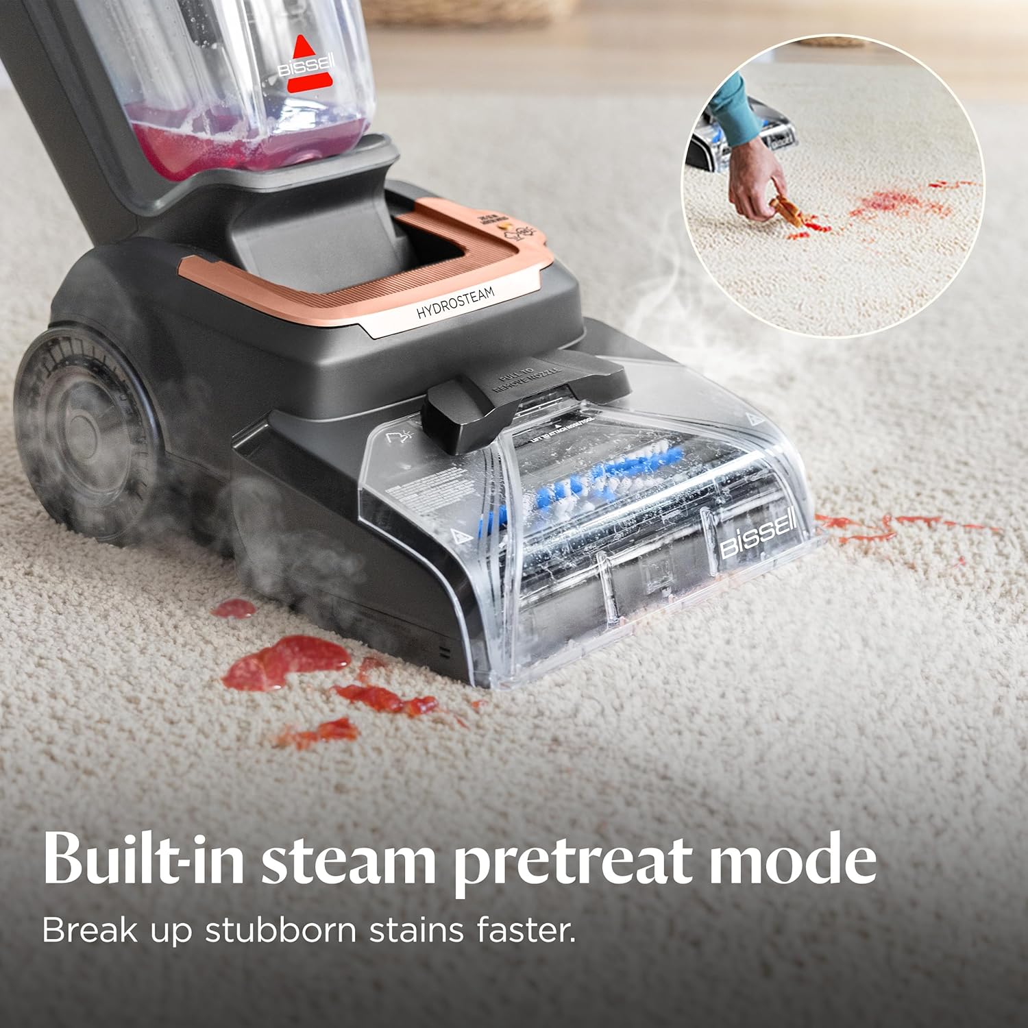 Detalle de BISSELL Revolution HydroSteam 1 gal