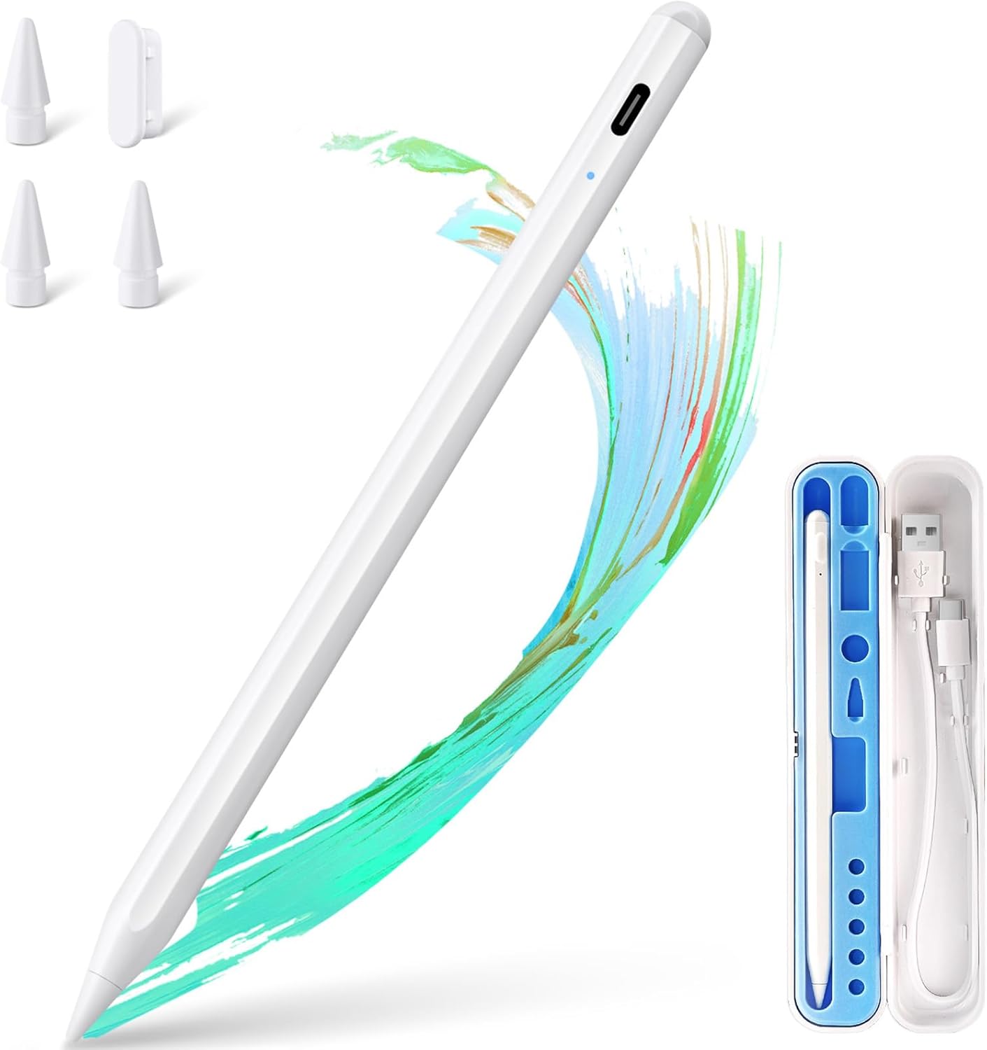 Detalle de Stift für iPad 2018-2025, Schnellladung 30 Min