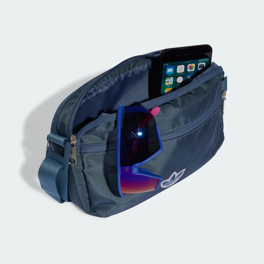 Thumbnail 3 de Adidas Airliner Premium Essentials bolso pequeño Azul