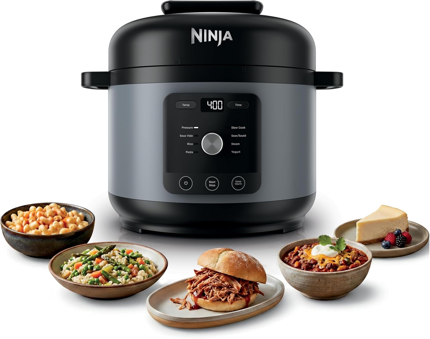 Detalle de Ninja HyperHeat 9-in-1 Electric Pressure Cooker (6.5 Qt) — PC201SP