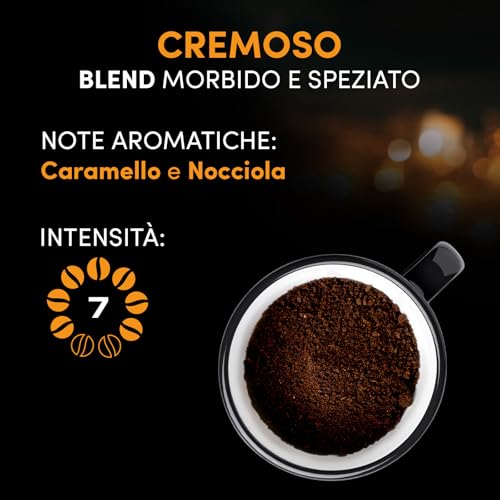 Detalle 2 de Pellini Espresso Gusto Bar N° 46 Cremoso – Due confezioni da 250 g, miscela macinato per espresso