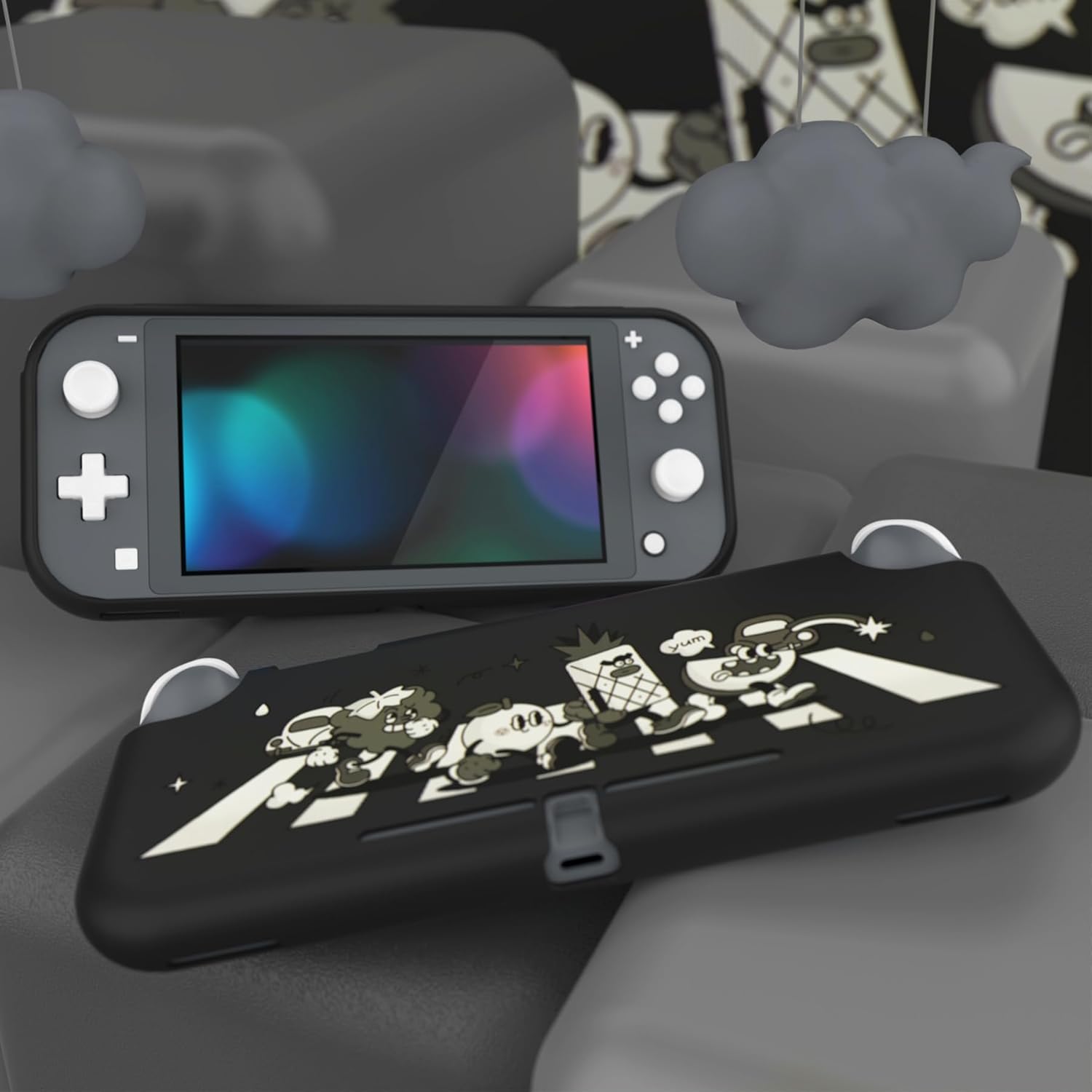 Thumbnail 2 de playvital Custom Protective Case for Nintendo Switch Lite – Fruit Road (Soft TPU Slim Case)