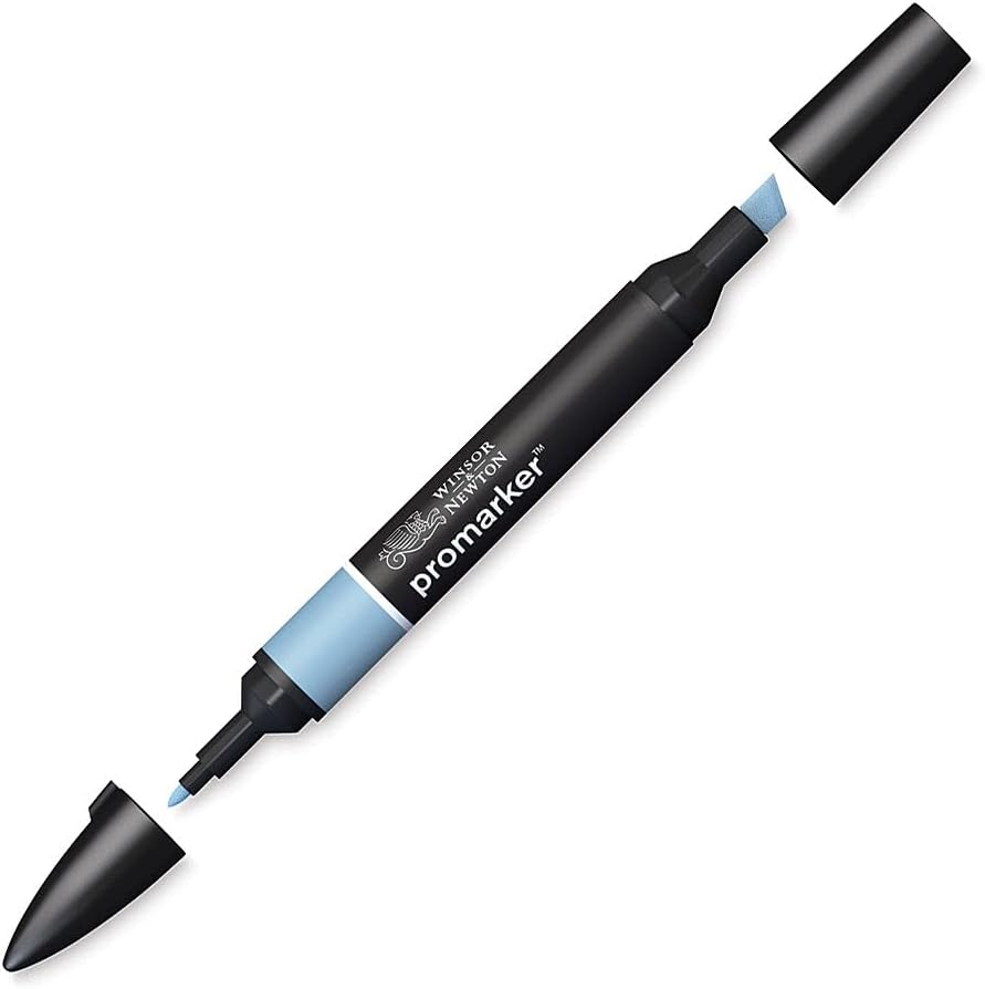 Detalle de Winsor & Newton ProMarker Set 12+1 Pennarelli – pennarelli alcolici a doppio puntale