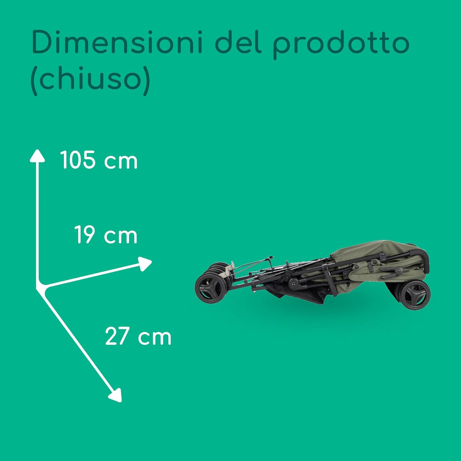 Thumbnail 6 de Bebeconfort Rainbow passeggino leggero reclinabile 22 kg