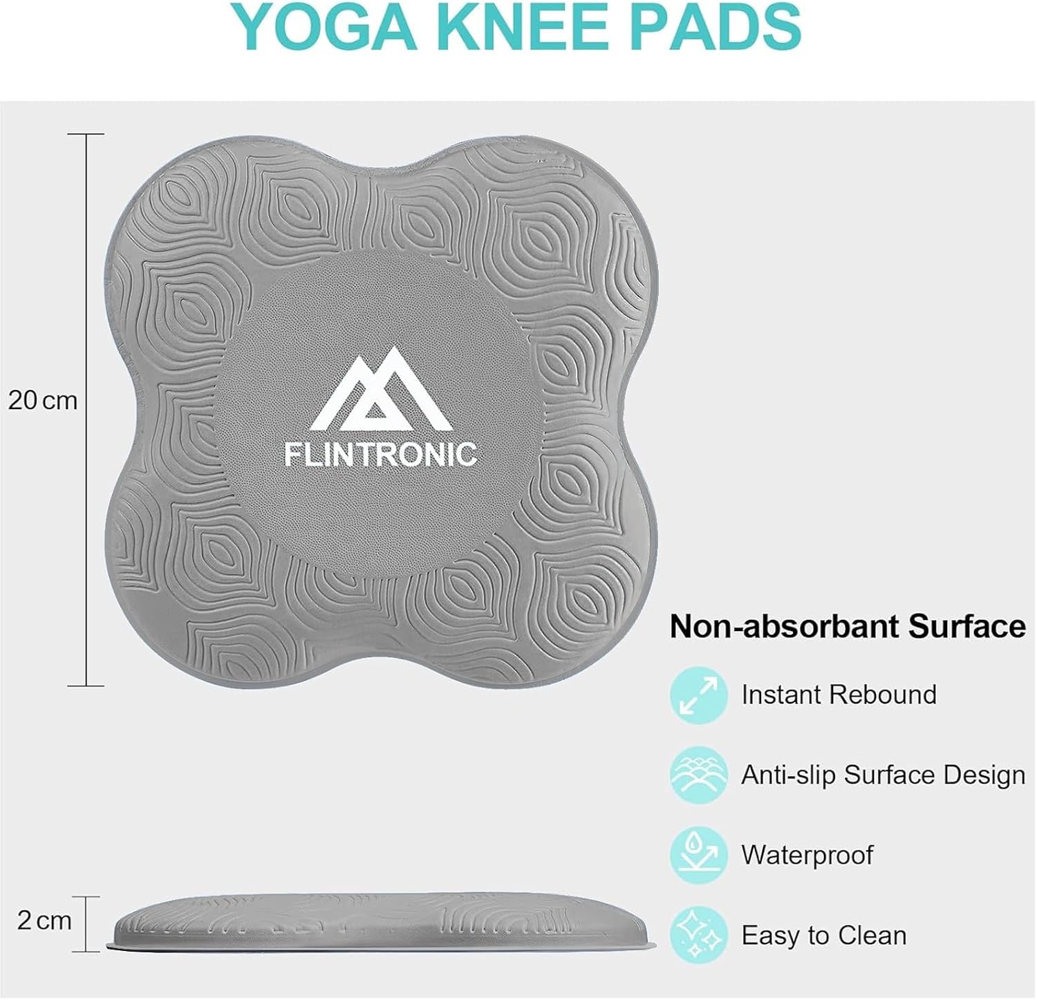 Detalle 2 de flintronic Yoga Knee Pad 20mm