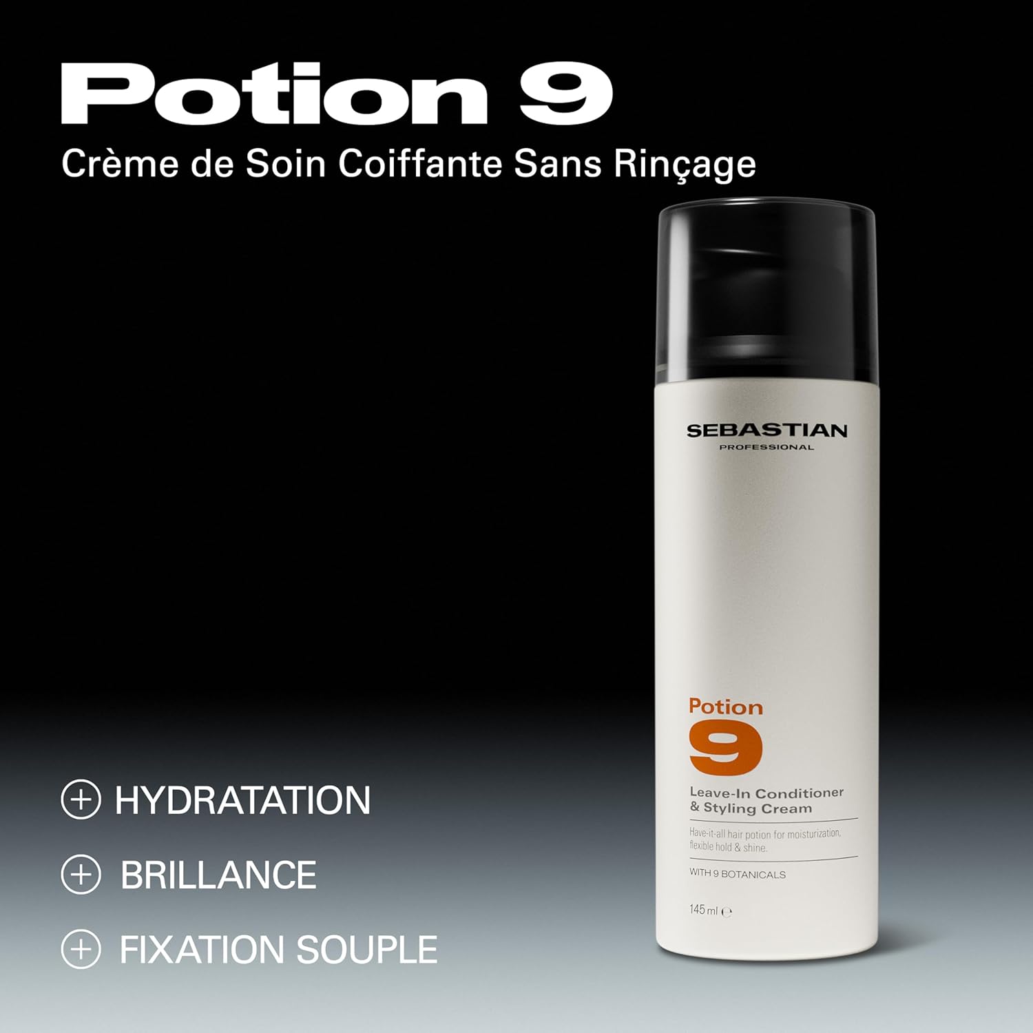 Thumbnail 1 de Sebastian Professional Potion 9 – Crème de soin coiffante sans rinçage pour nutrition et brillance