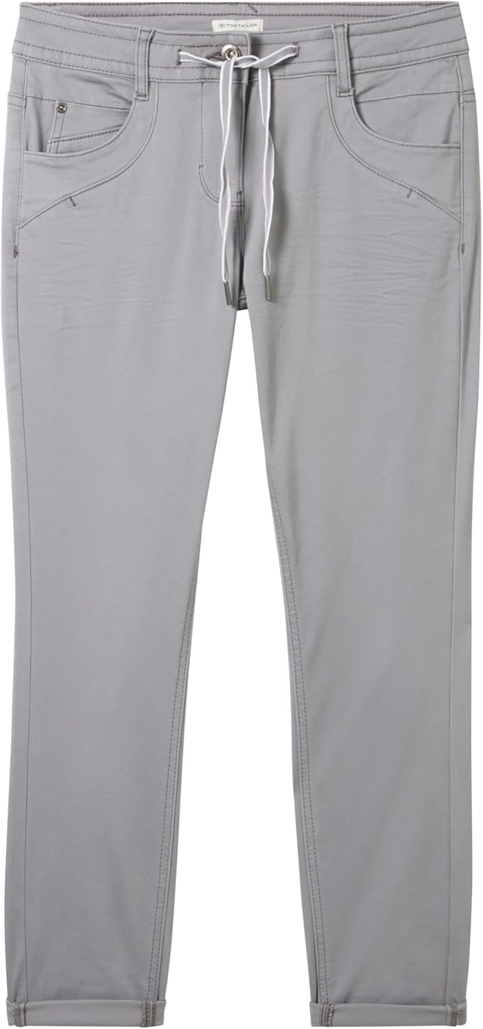Thumbnail 4 de TOM TAILOR Damen Tapered Relaxed Hose mit Kordelzug – Bequeme Alltagsoption