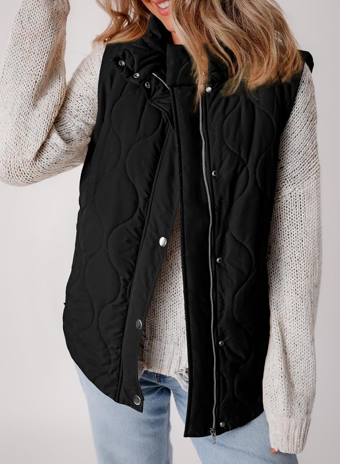 Thumbnail 5 de EVALESS Cropped Puffer Vest 2025