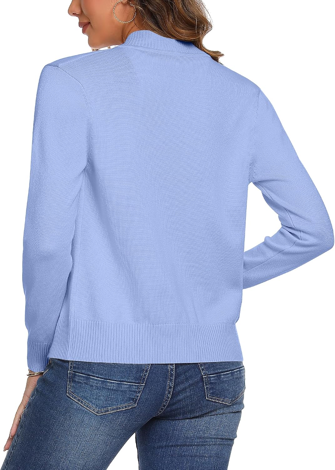 Thumbnail 4 de Aottori cardigan de punto mujer cremallera