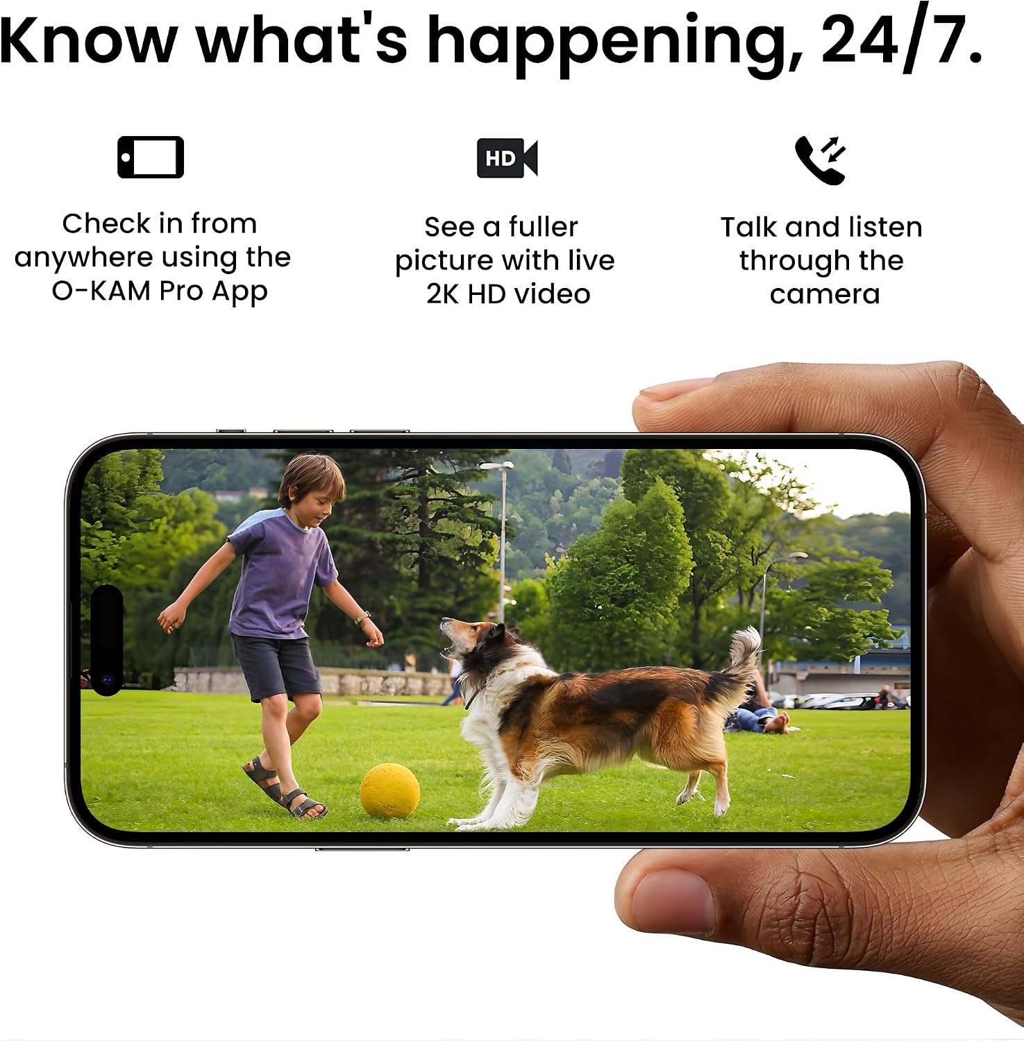 Thumbnail 2 de Wireless Outdoor Security Camera, 2K