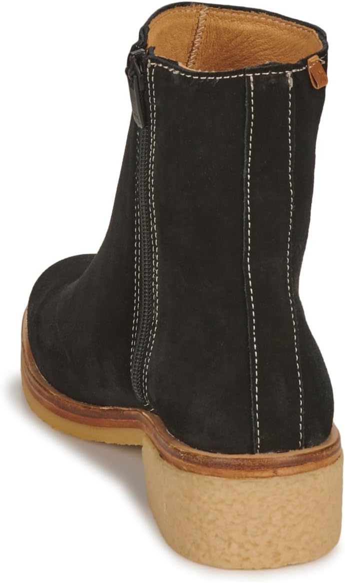 Thumbnail 5 de El Naturalista Irati Low Boots für Damen – graue Stiefeletten aus Leder mit Reißverschluss