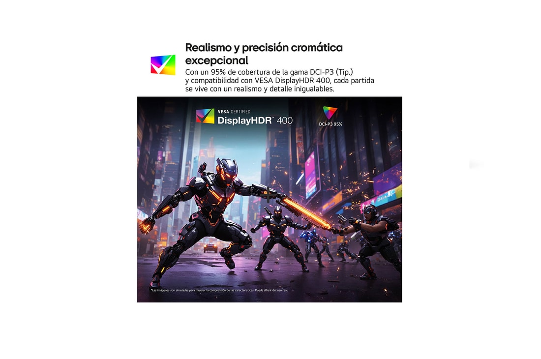 Thumbnail 4 de LG UltraGear 32G810SA-W Monitor gaming 32" 4K 144Hz