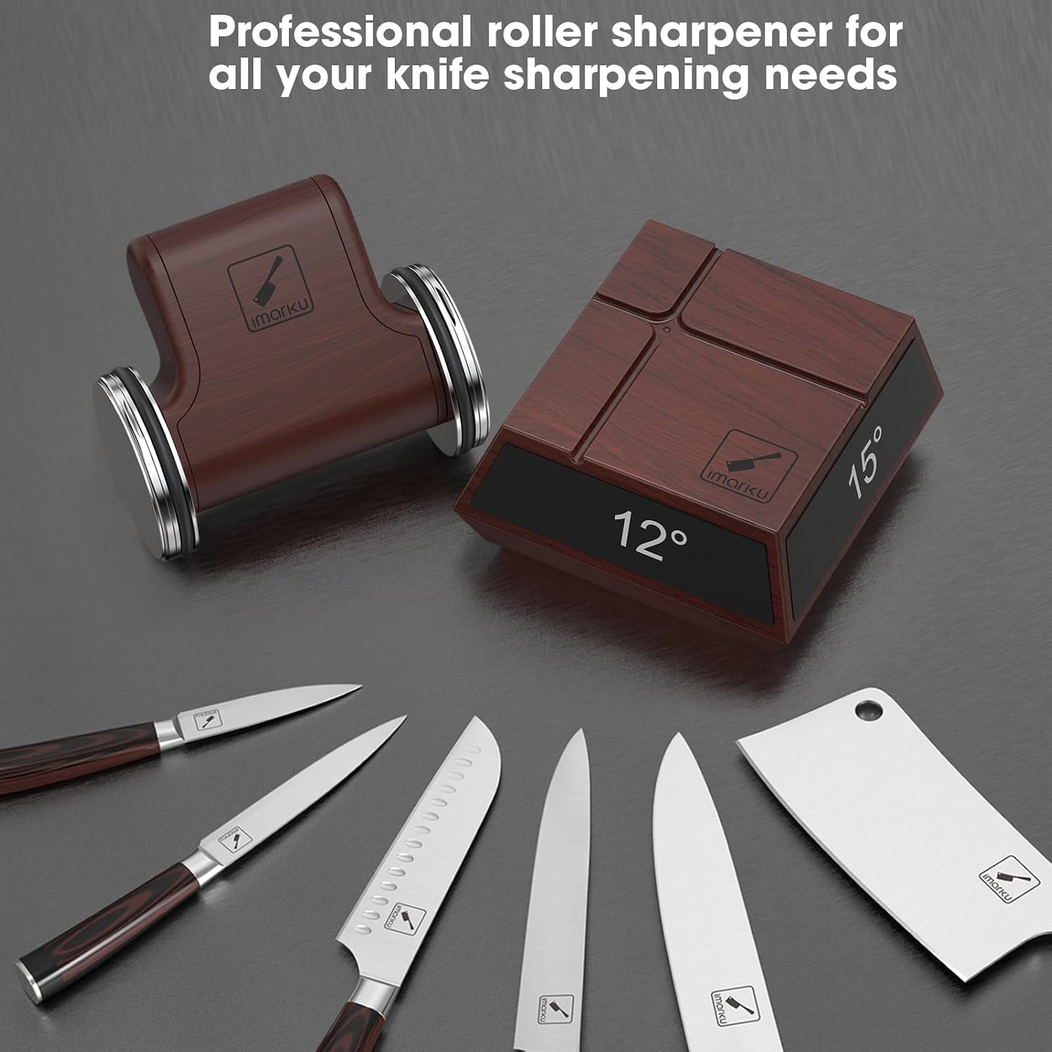 Thumbnail 5 de imarku Rolling Knife Sharpener, ABS