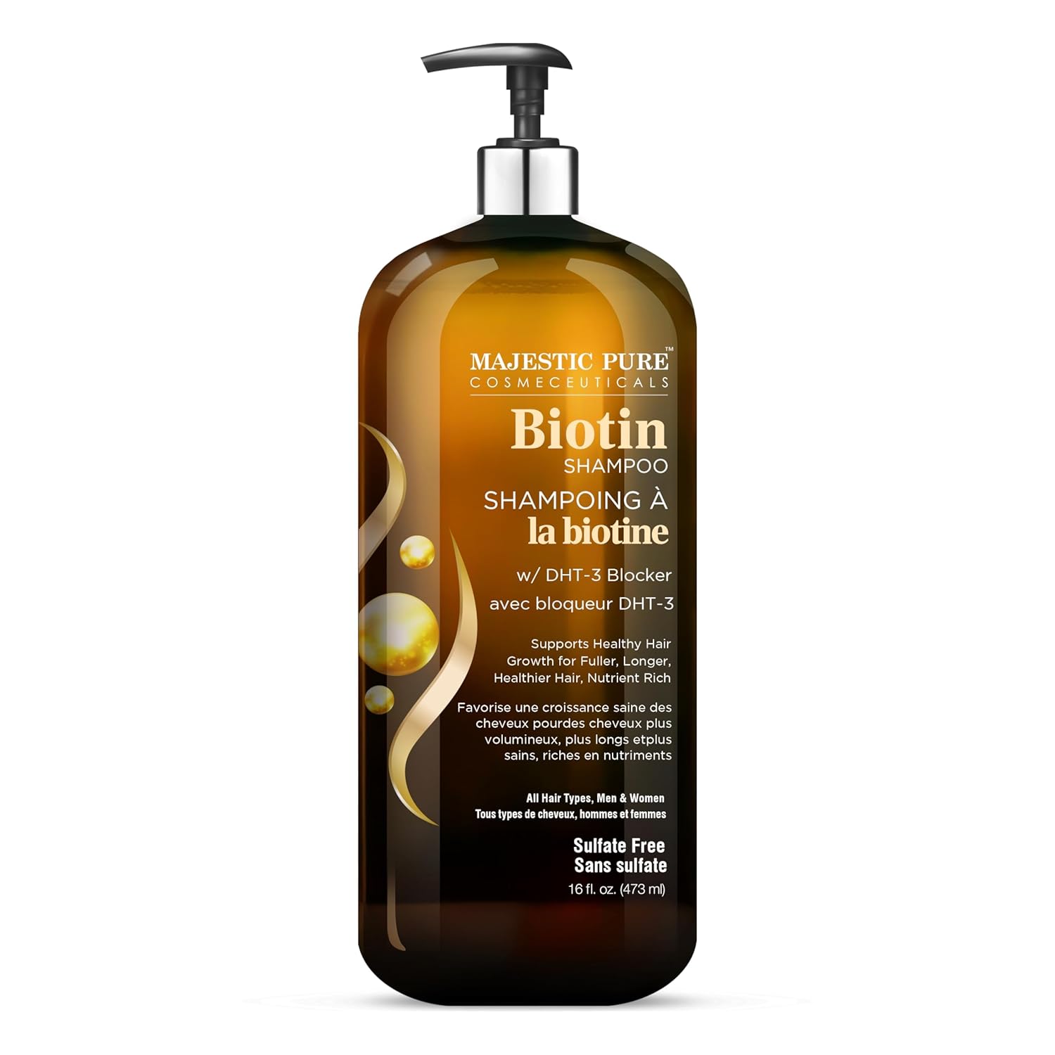 Detalle 2 de Majestic Pure Biotin Volumizing 16 fl oz