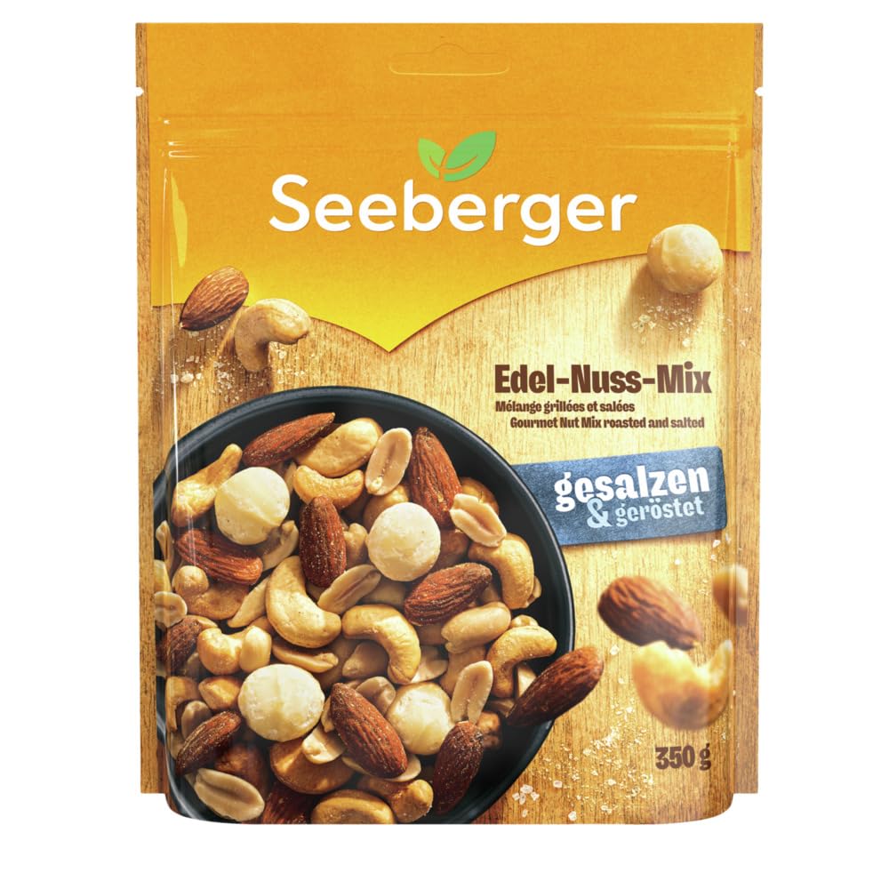 Thumbnail 4 de Seeberger Edel-Nuss-Mix 5er Pack – geröstet & gesalzen, vegan, Nuss-Kern-Mischung mit Rauchmandeln