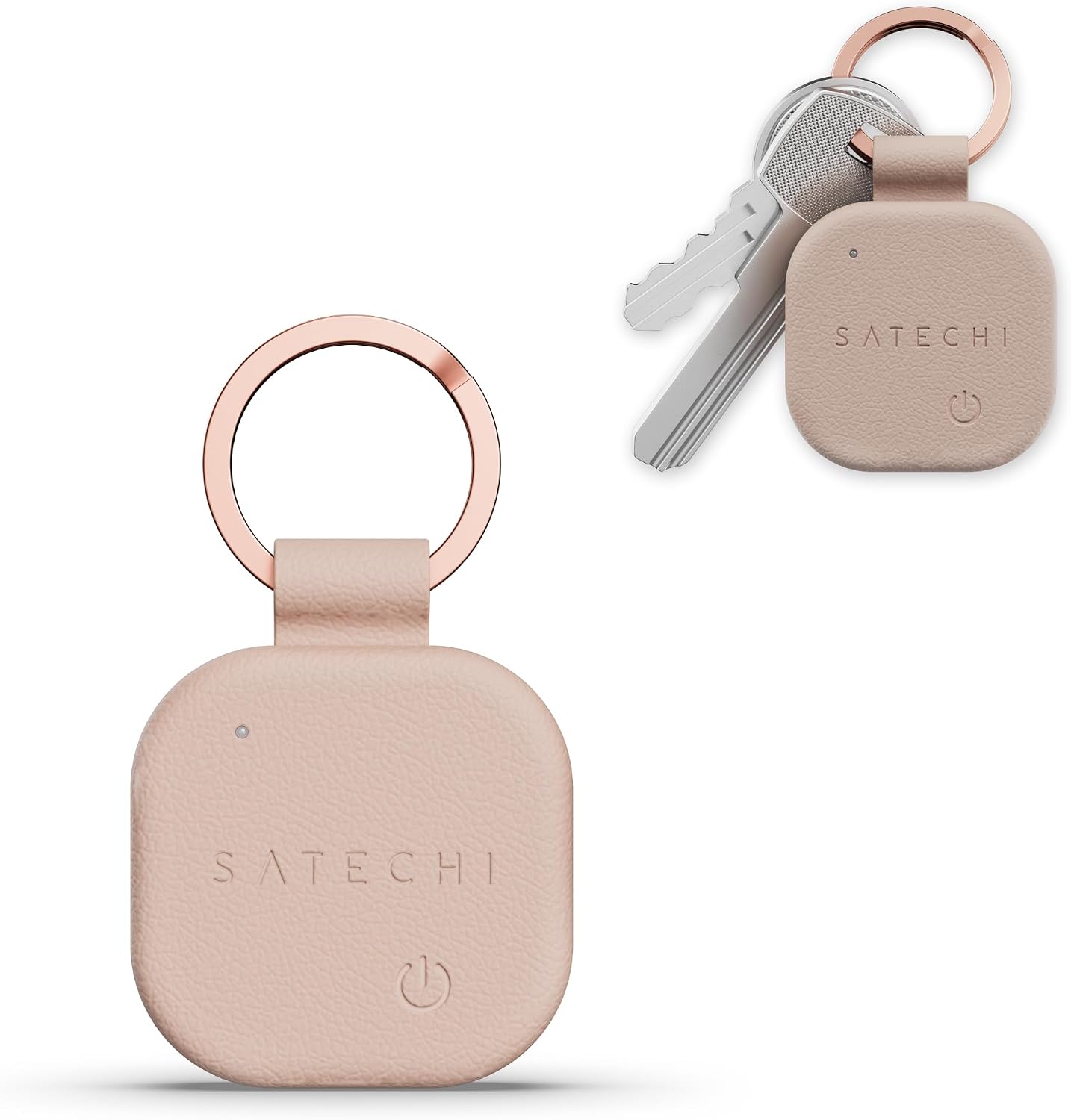 Detalle de SATECHI FindAll Localizzatore per Chiavi con Apple Find My – Rosa
