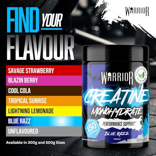 Thumbnail 6 de Warrior Creatine Monohydrate Powder 500g Pure Micronised – Micronised, Vegan & Zero Sugar