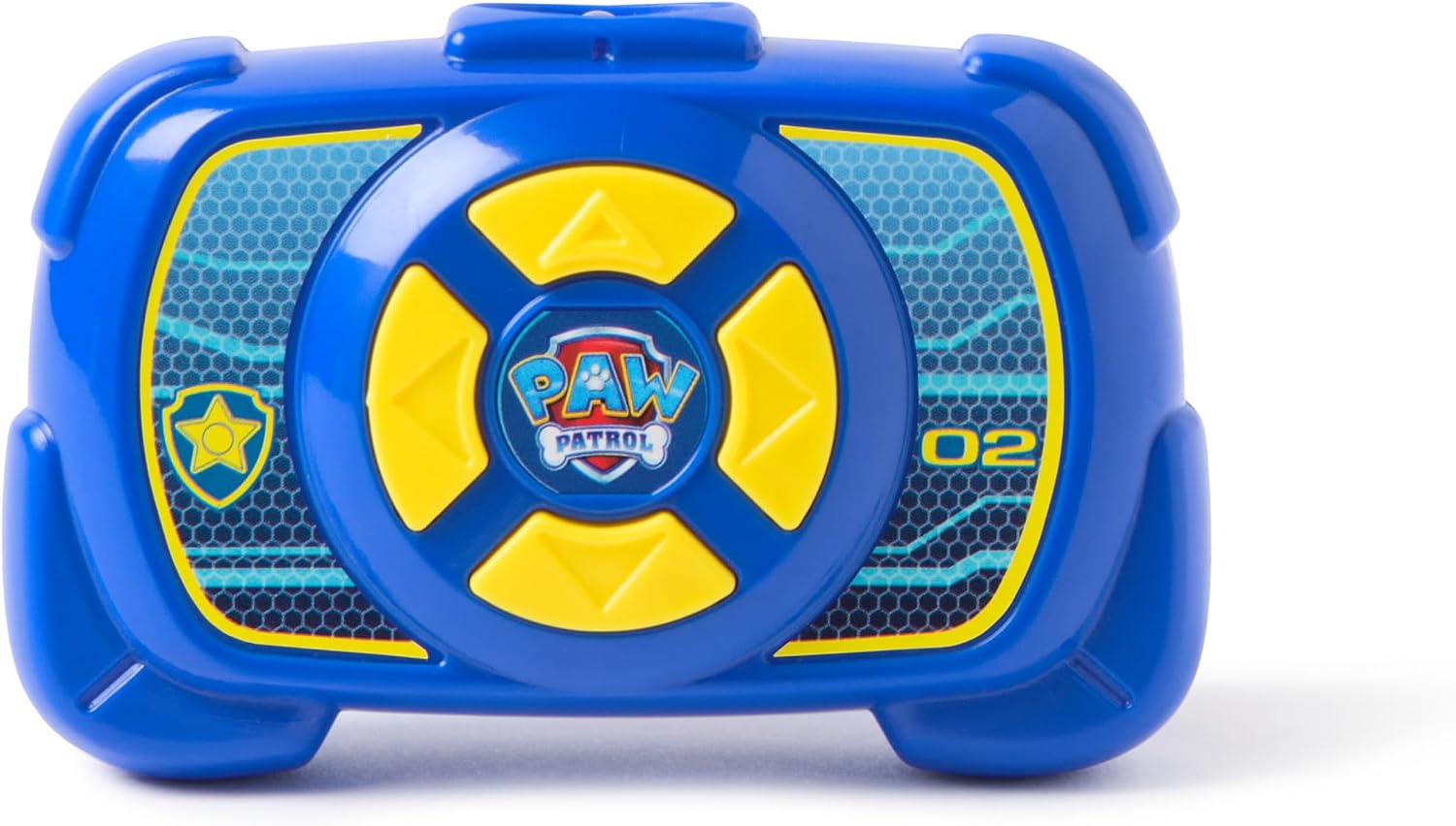 Detalle de Paw Patrol RC Chase bestuurbare auto van 25,4 cm met ledverlichting