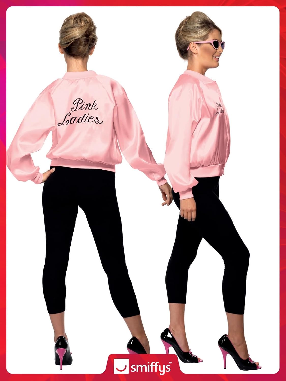 Thumbnail 5 de Smiffys Grease Pink Ladies Jacket Dress 🎭