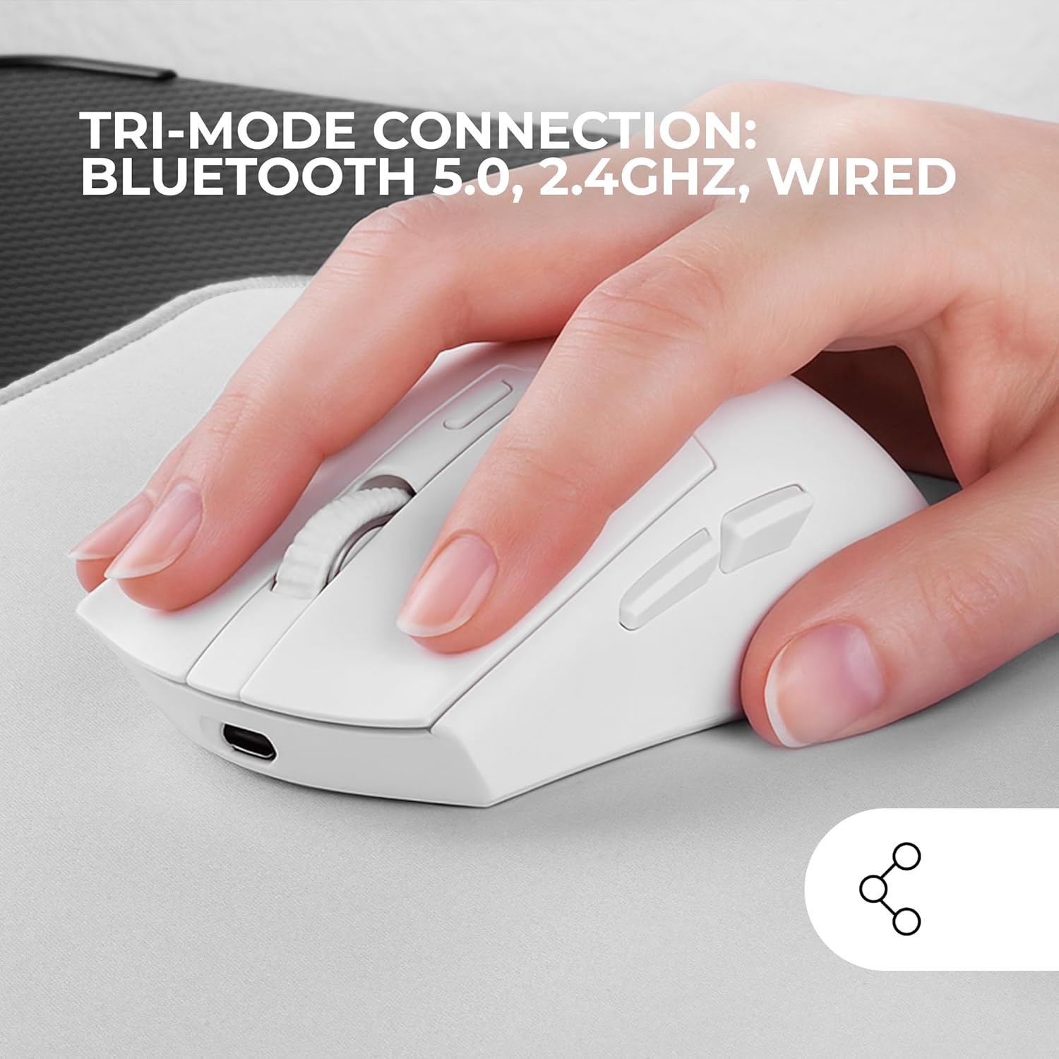 Thumbnail 1 de Mars Gaming MM-T3 🖱️ Ratón Inalámbrico Ligero con RGB