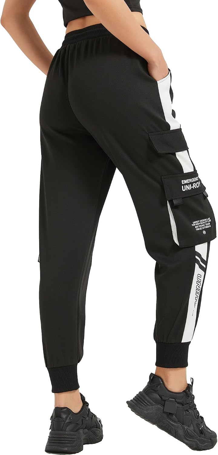 Thumbnail 3 de MEINVQIAOTI cargo pants for women black