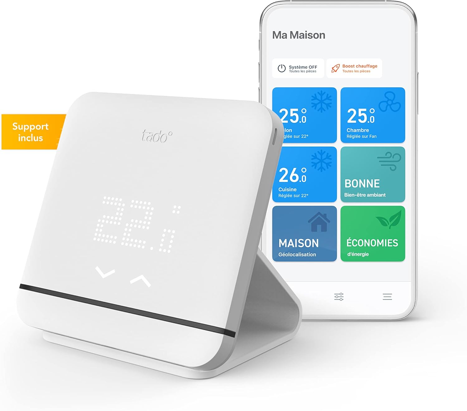 tado° Contrôle connecté climatisation via Wi‑Fi 🌡