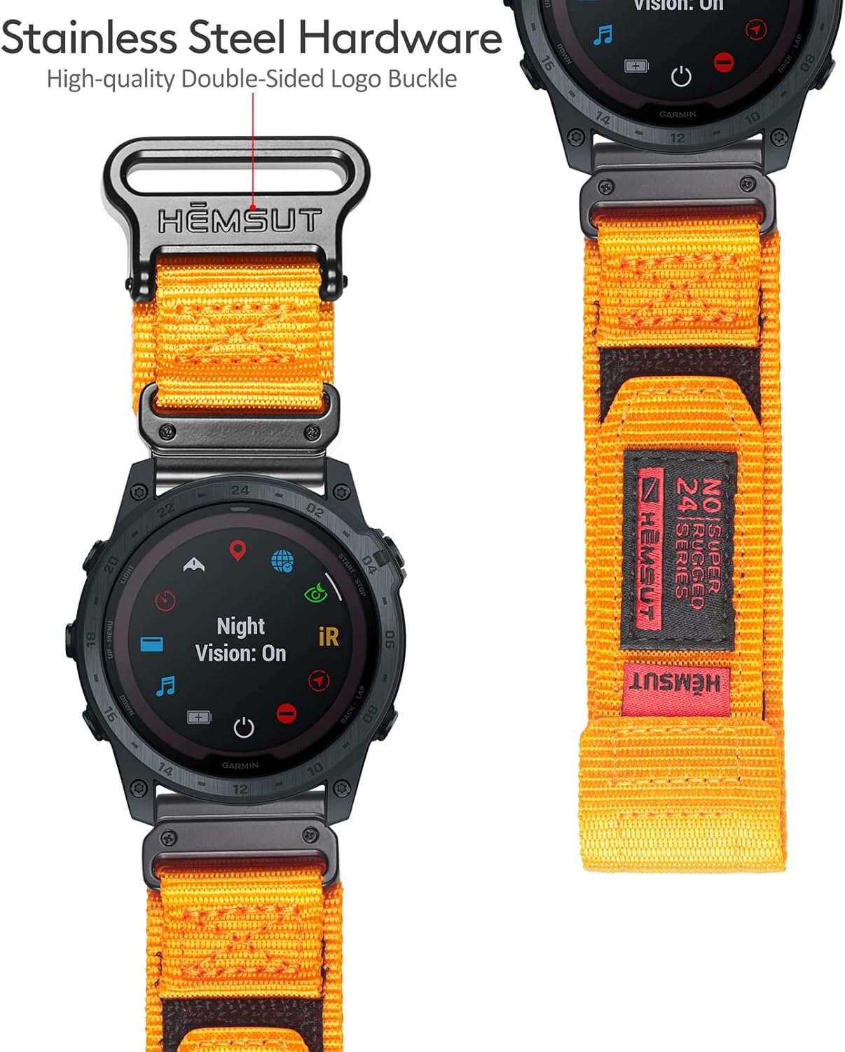 Thumbnail 6 de Cinturino Garmin Nylon torbollo 20 mm