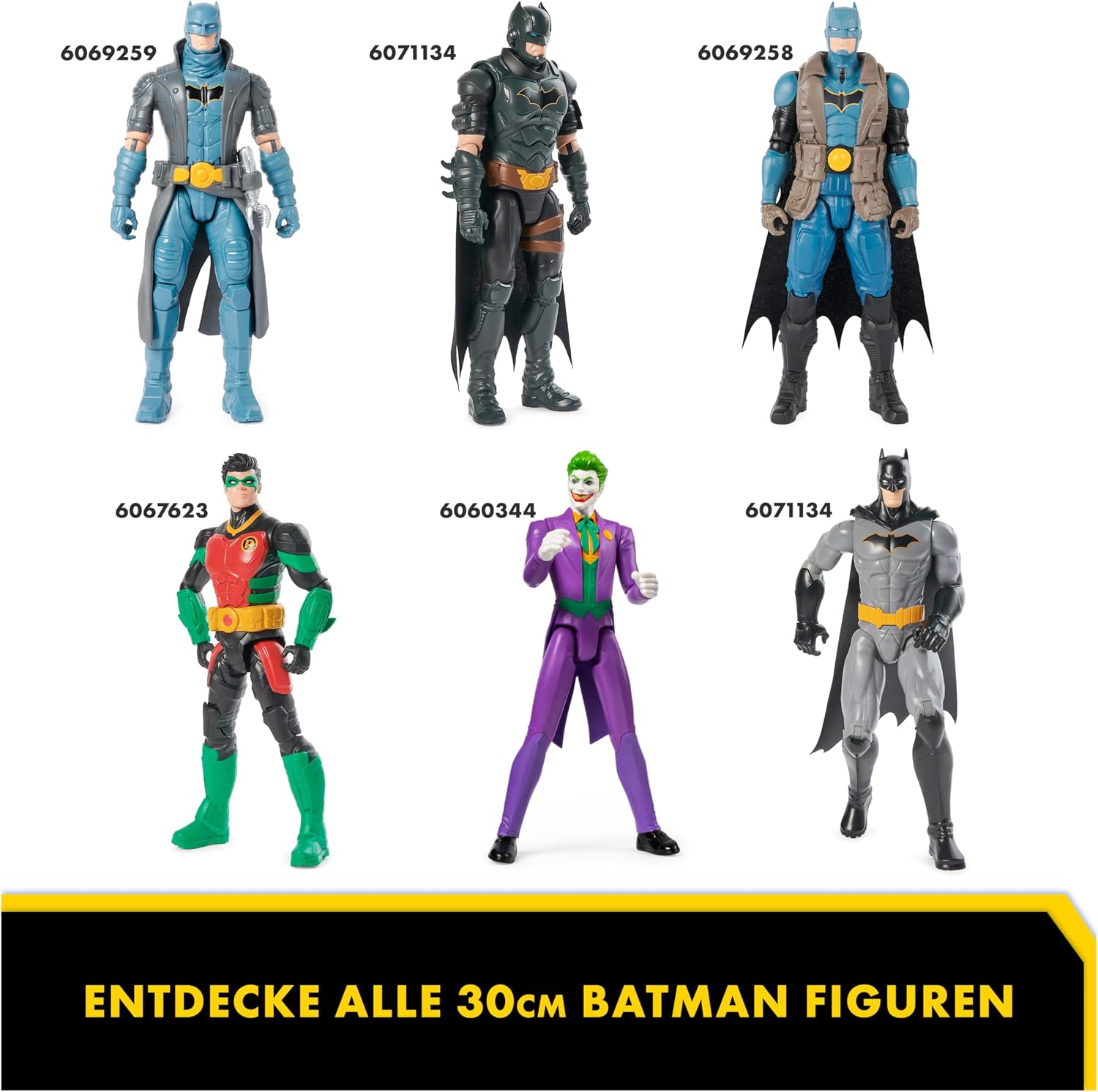 Thumbnail 5 de DC Comics Batman S1 Actionfigur (30 cm), voll beweglich mit 11 Gelenkpunkten
