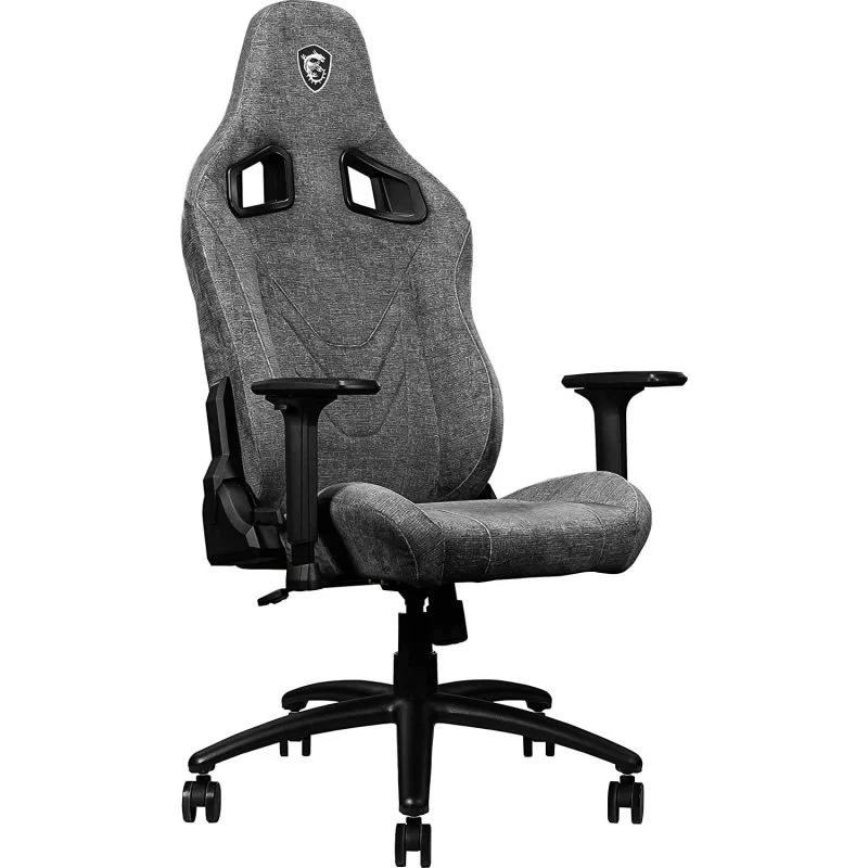Detalle 2 de MSI MAG CH130 I Repeltek Fabric silla gaming gris con tejido repelente