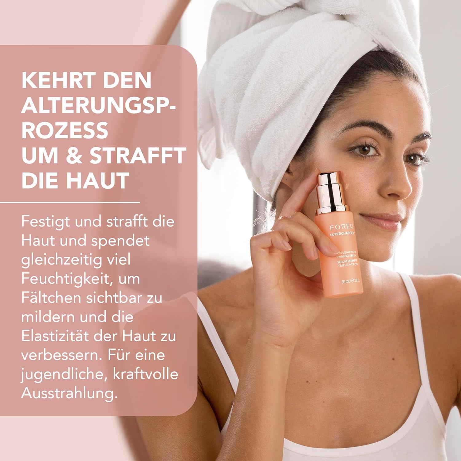 Thumbnail 2 de FOREO SUPERCHARGED Straffendes Serum mit Hyaluronsäure, Squalan und Dreifach-Wirkung
