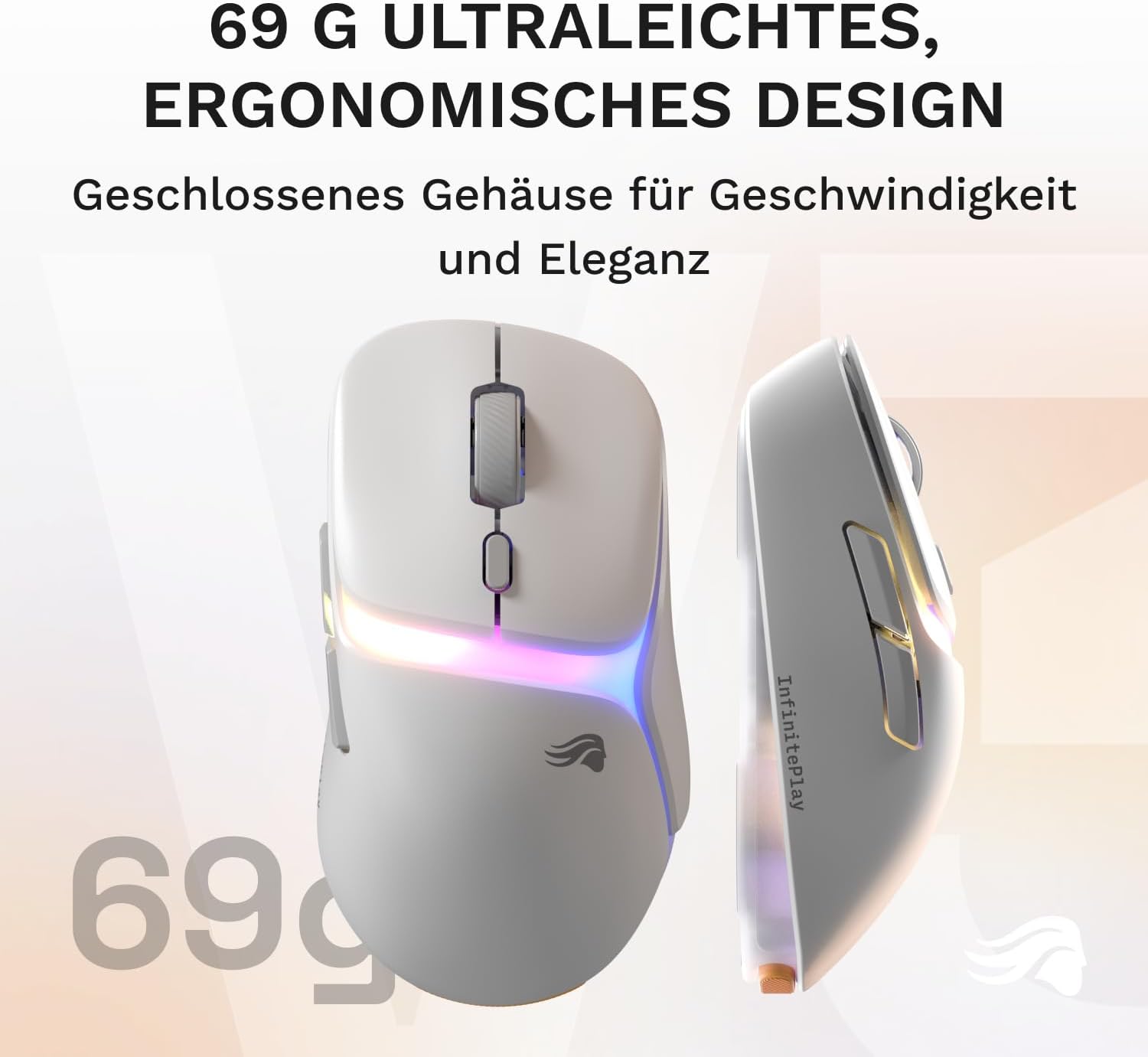 Thumbnail 6 de GLORIOUS Model D3 Wireless Gaming‑Maus 69 g