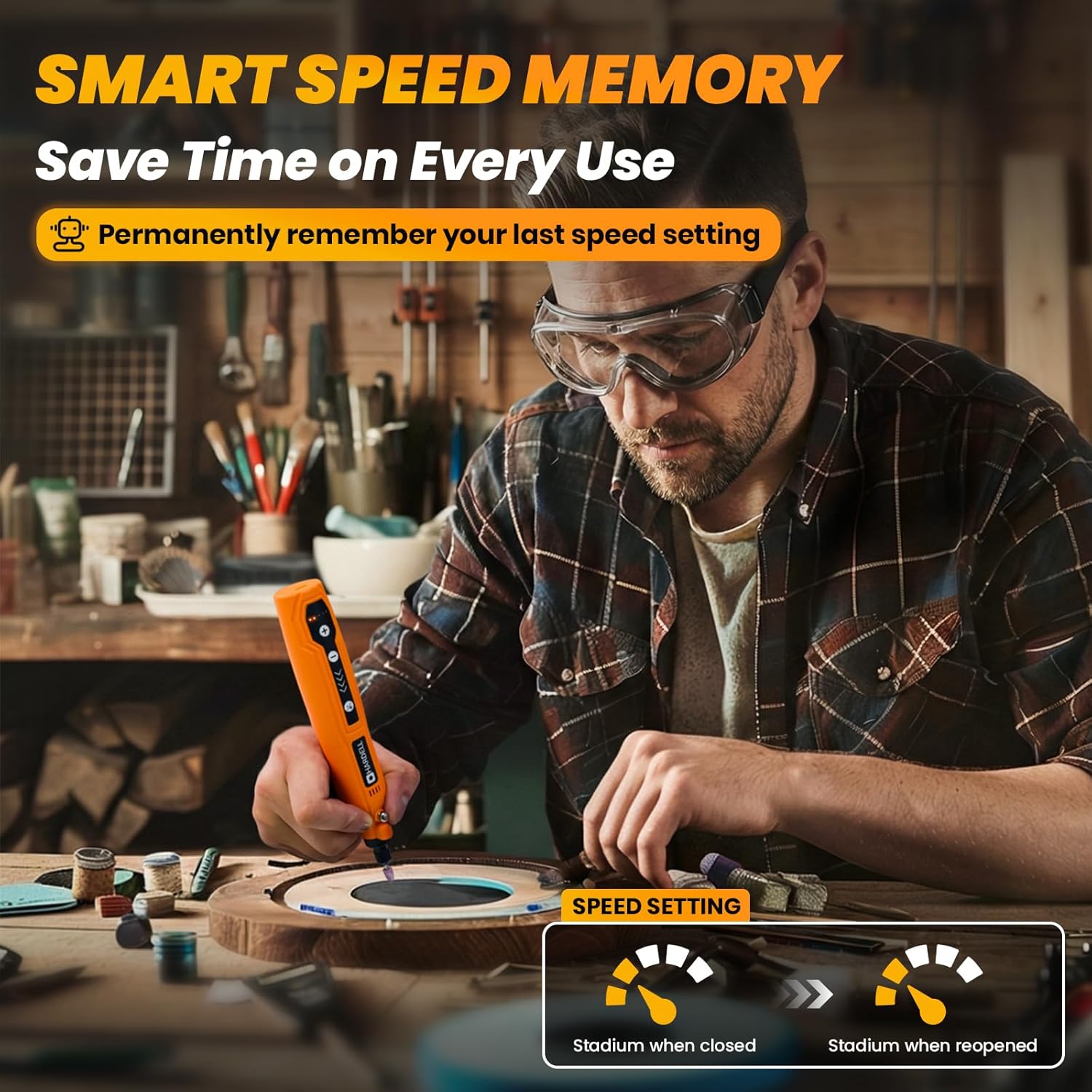 Thumbnail 5 de HARDELL cordless rotary tool kit 69 accessories