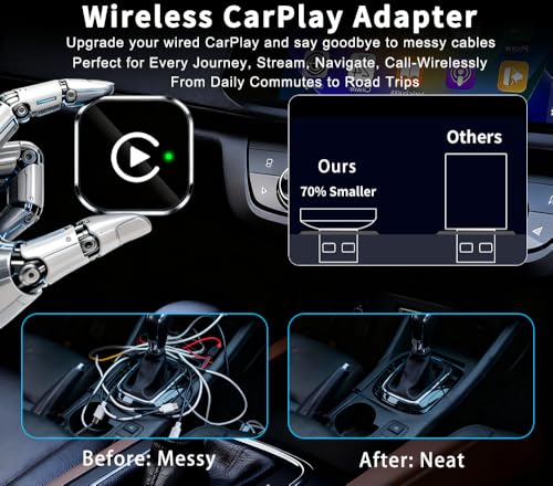 Thumbnail 3 de MUSHUI CarPlay inalámbrico 2 en 1 10+