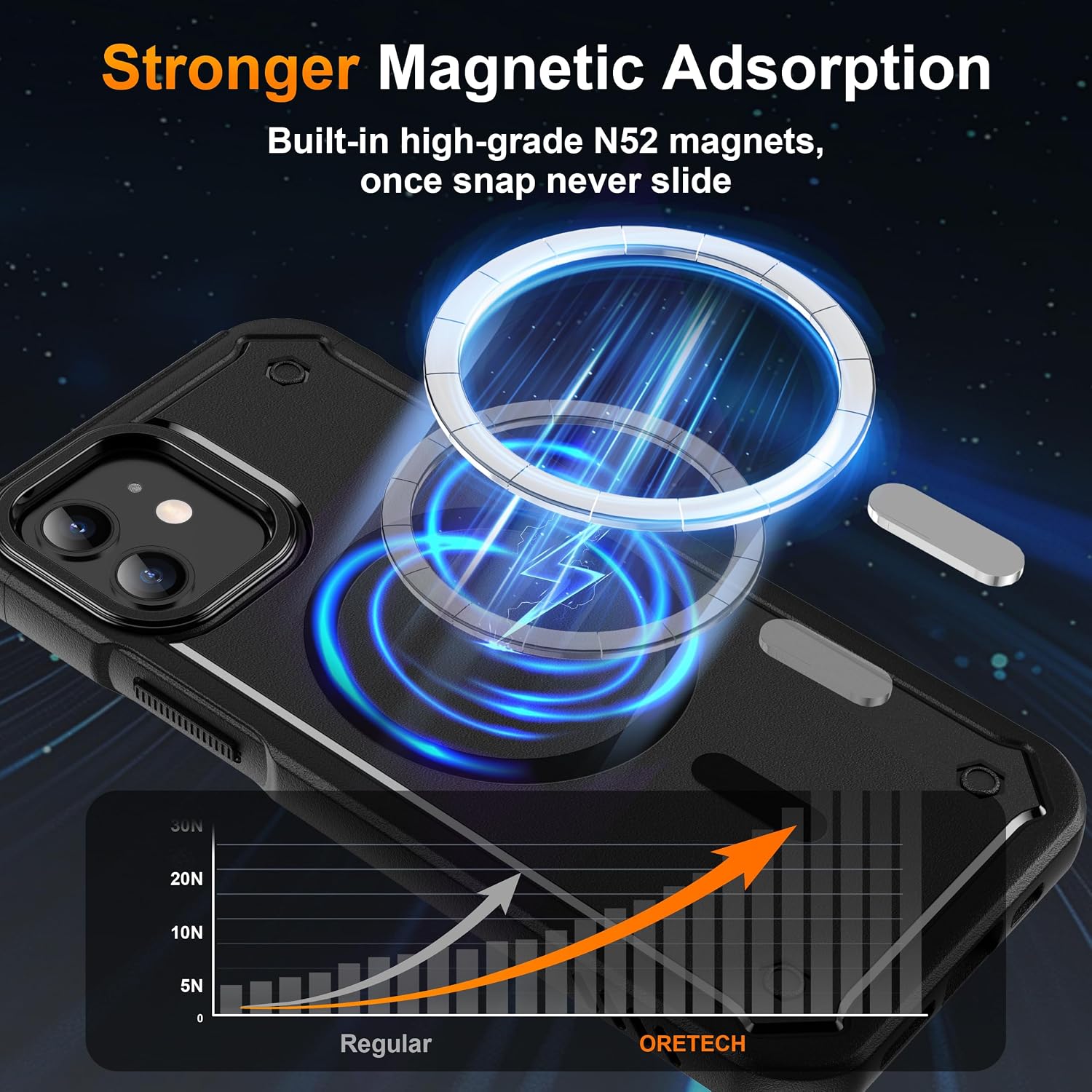 Thumbnail 5 de ORETECH Magnetic iPhone 11 Case